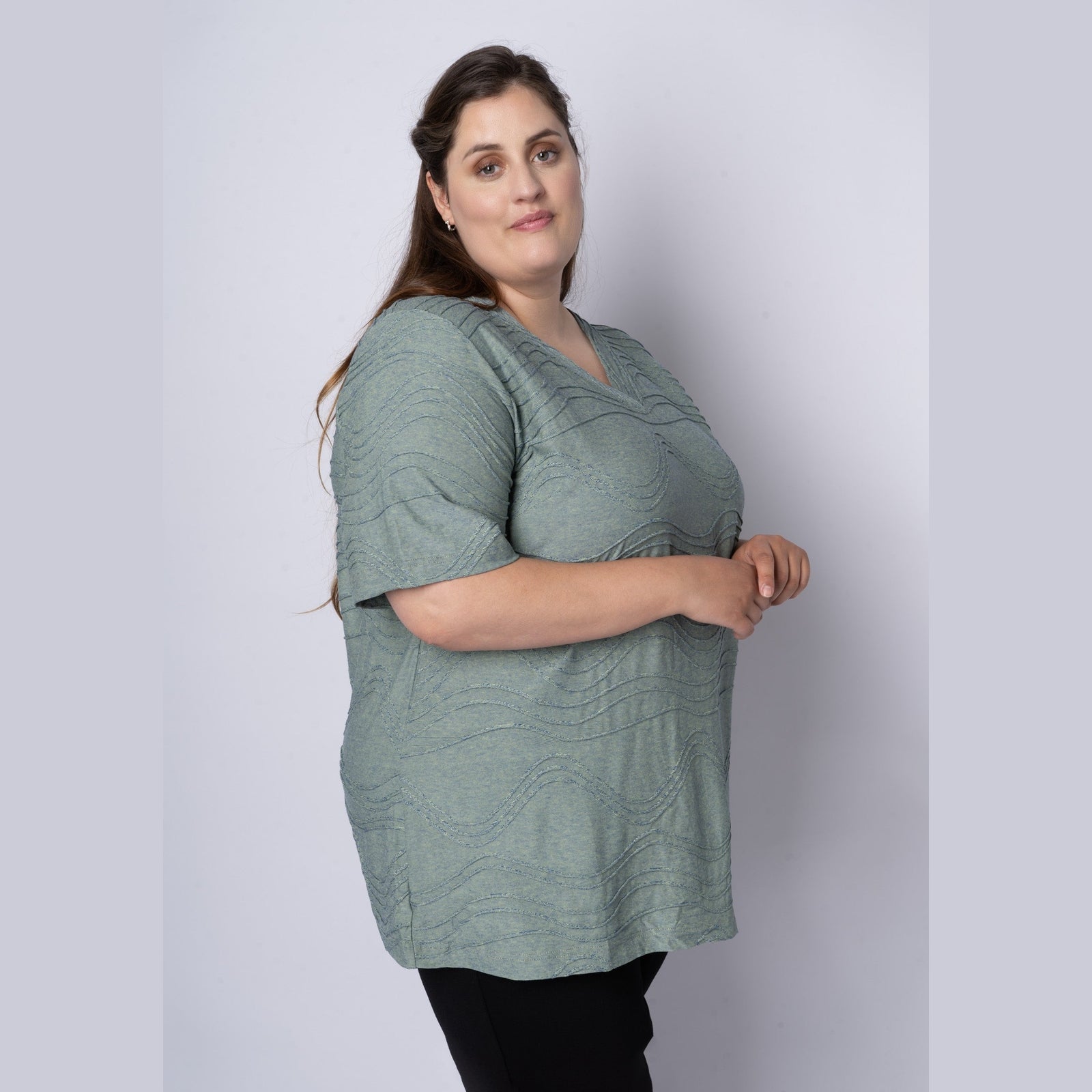 Chalou CHMagda T-Shirt 3350 Faded green