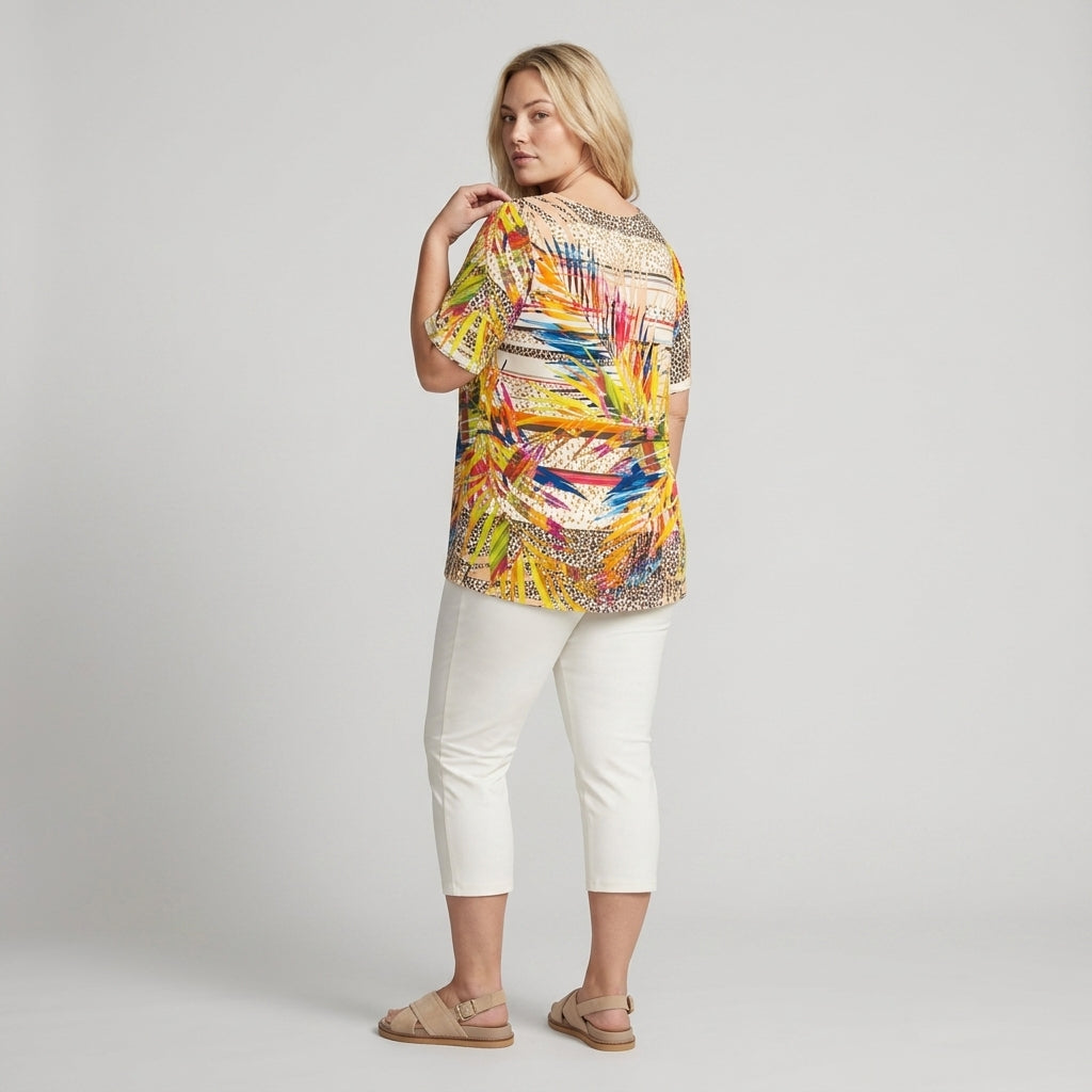Chalou CHNada Bluser 1555 MULTI COLOR
