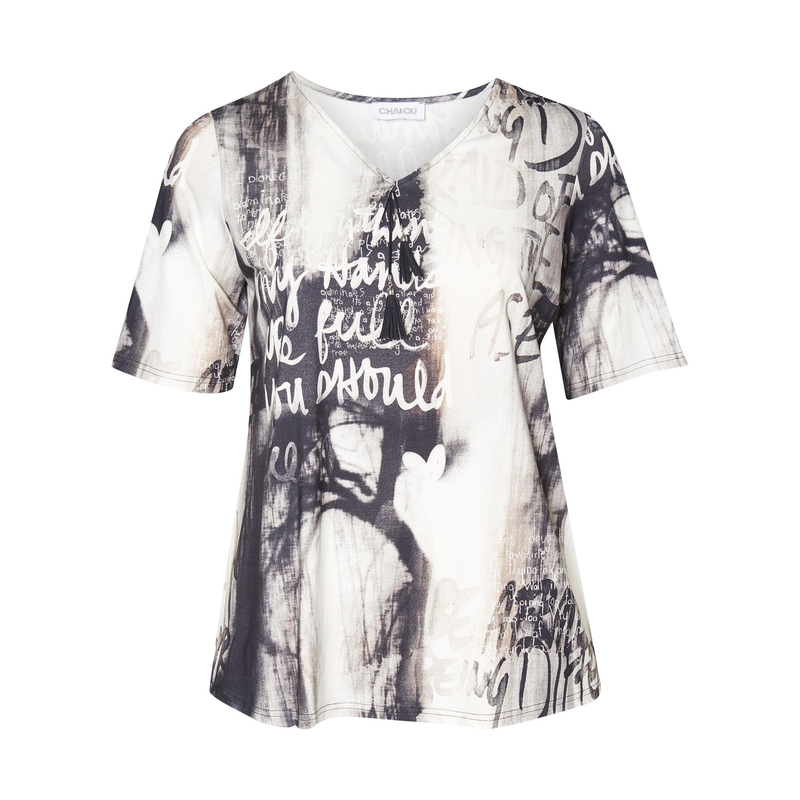 Chalou CHNada T-Shirt 9999 BLACK
