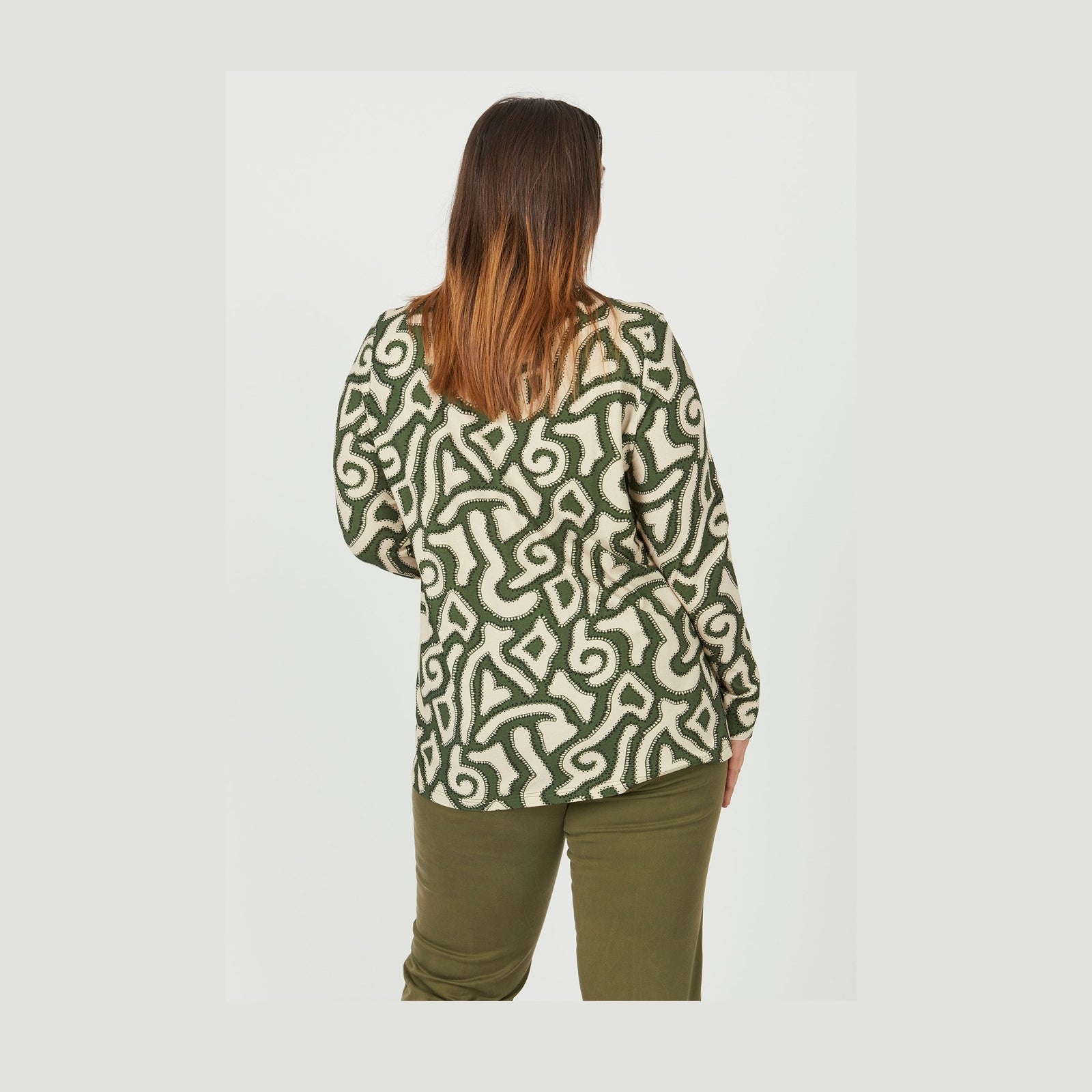 Chalou CHNanny T-Shirt 147 Dark Olive Green