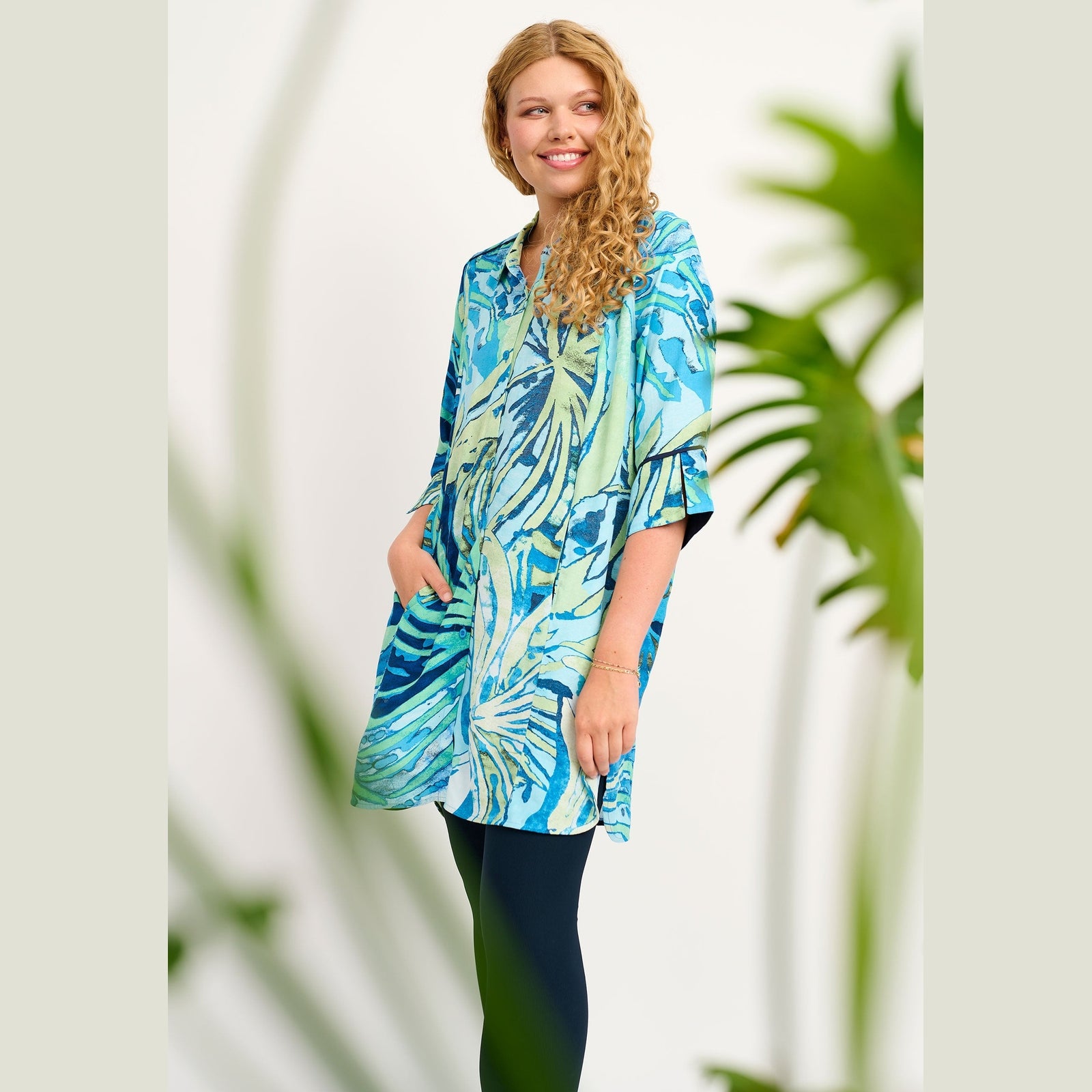 Chalou CHNatascha Kjoler 5285 turquoise