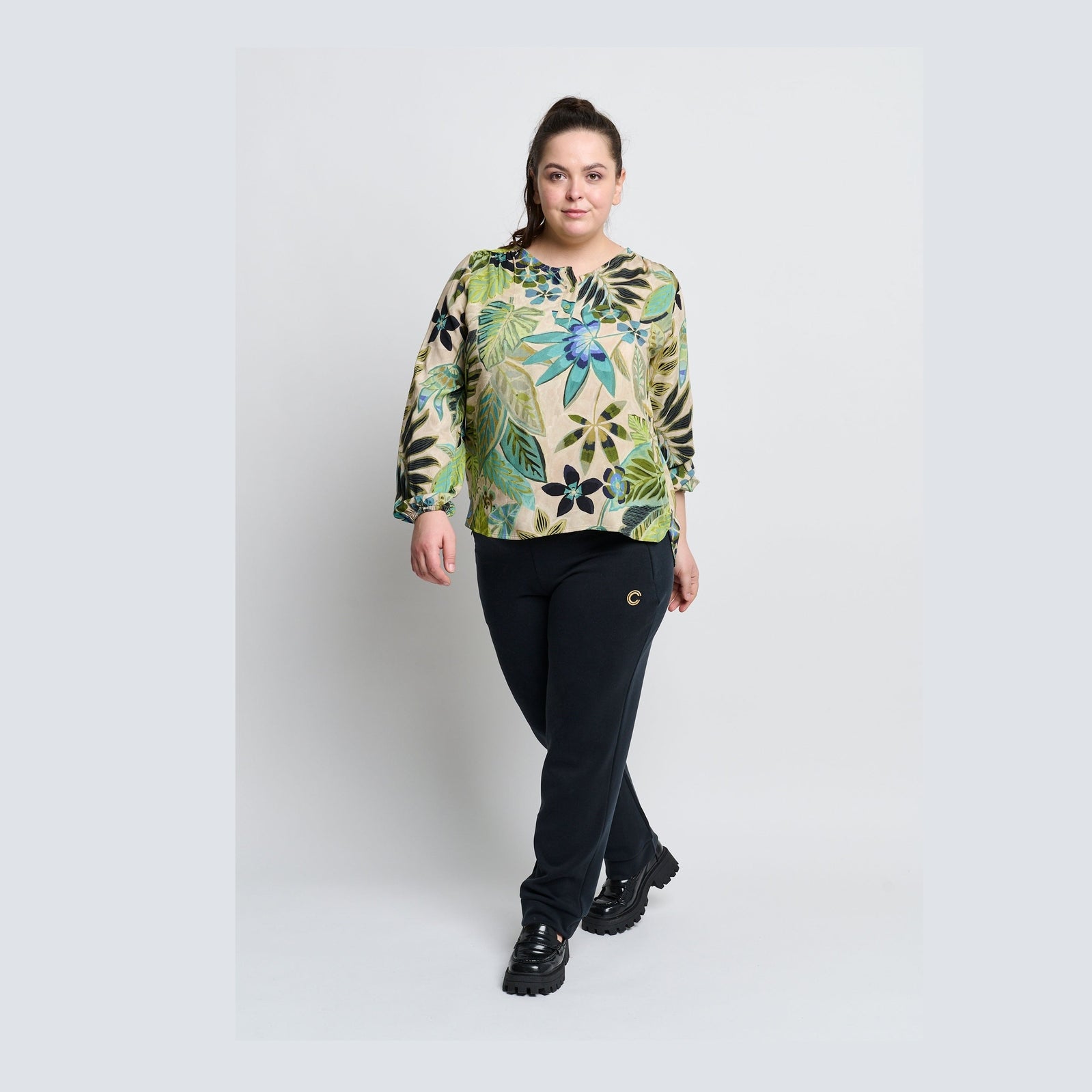 Chalou CHNelli Bluser 025 Olive green