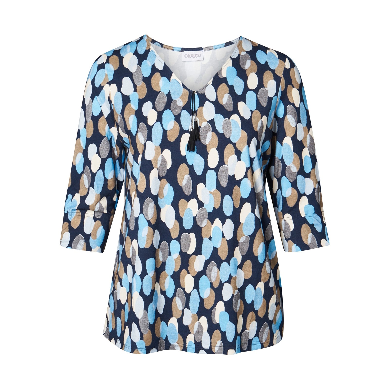 Chalou CHNida Bluser 5340 Ocean blue