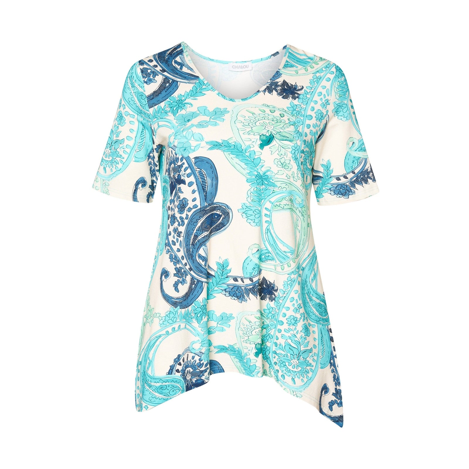 Chalou CHOlave T-Shirt 4512 Turquoise