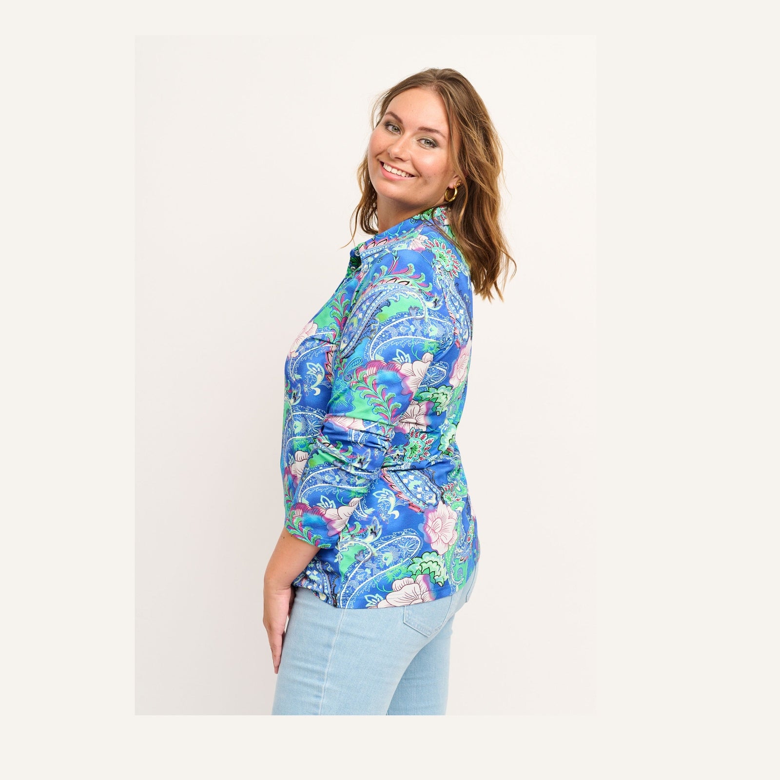 Chalou CHPolly Skjortebluser 140 Sapphire blue