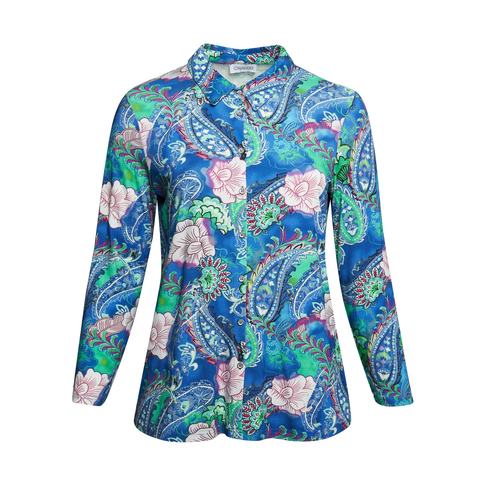 Chalou CHPolly Skjortebluser 140 Sapphire blue