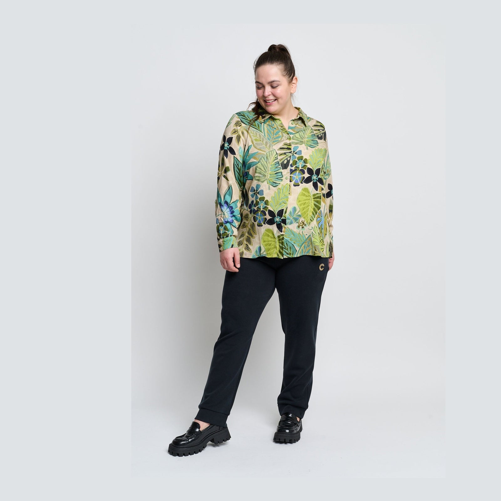 Chalou CHRegine Skjortebluser 025 Olive green