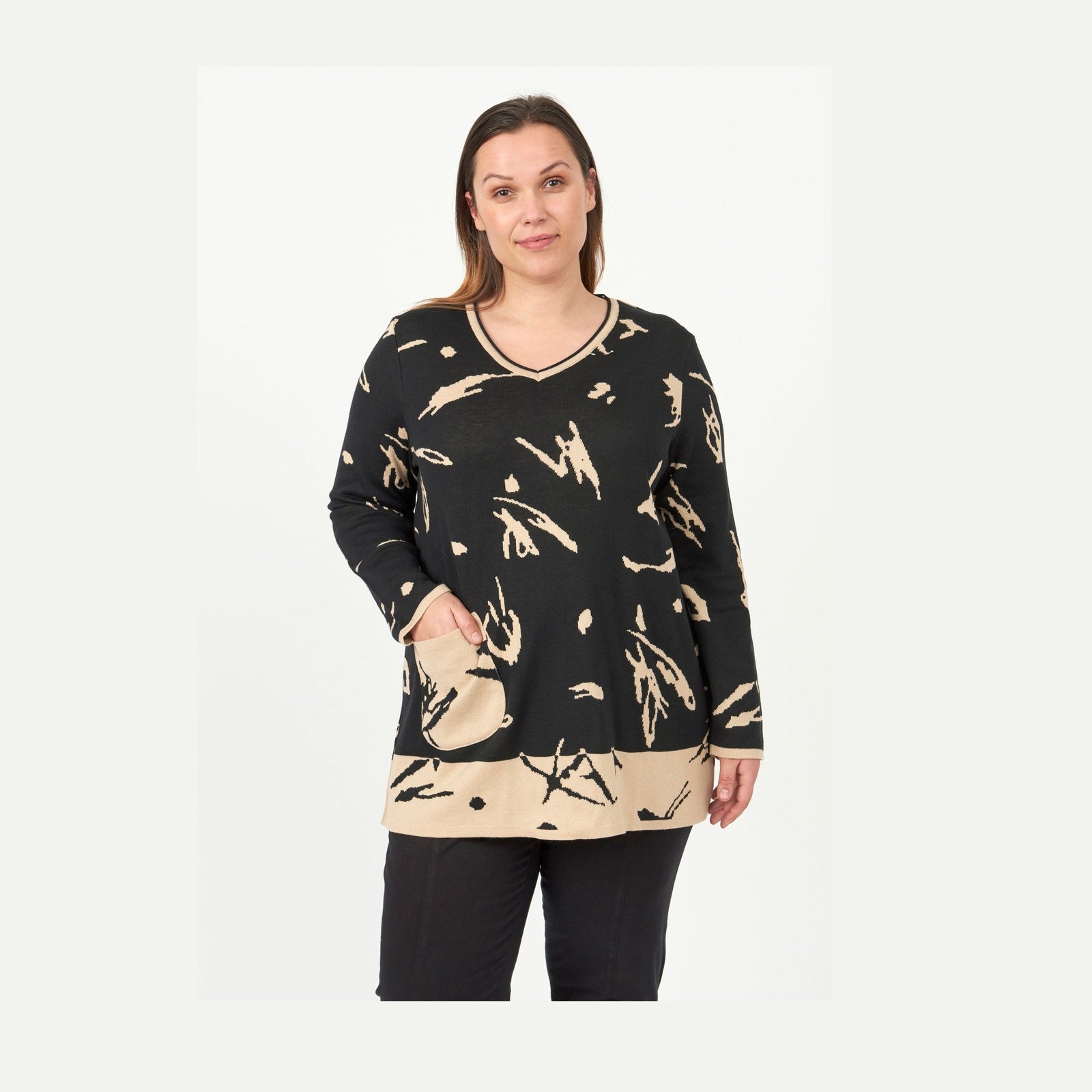 Chalou CHRuna Knit Pullover 010 Black