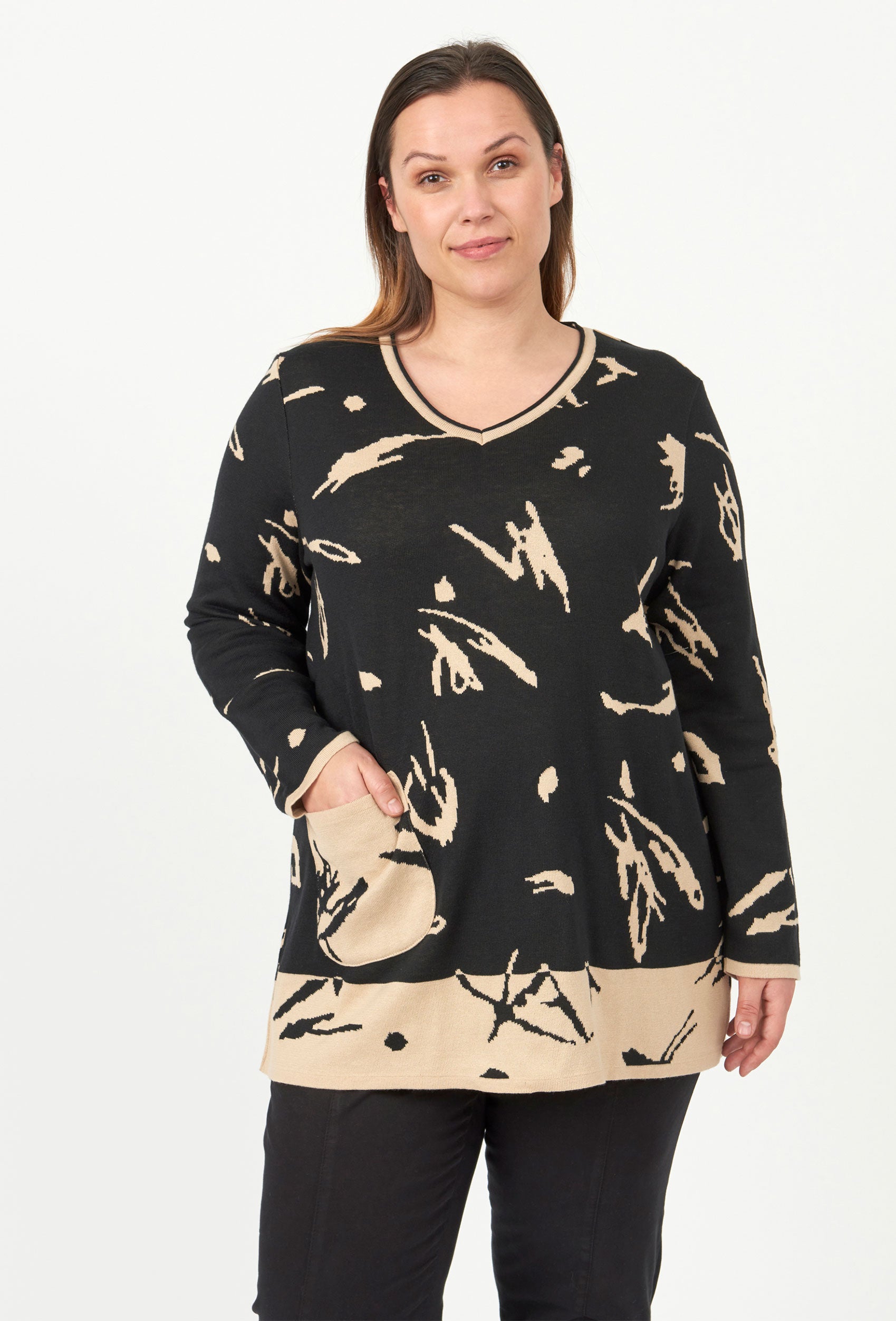 Chalou CHRuna Knit Pullover 010 Black