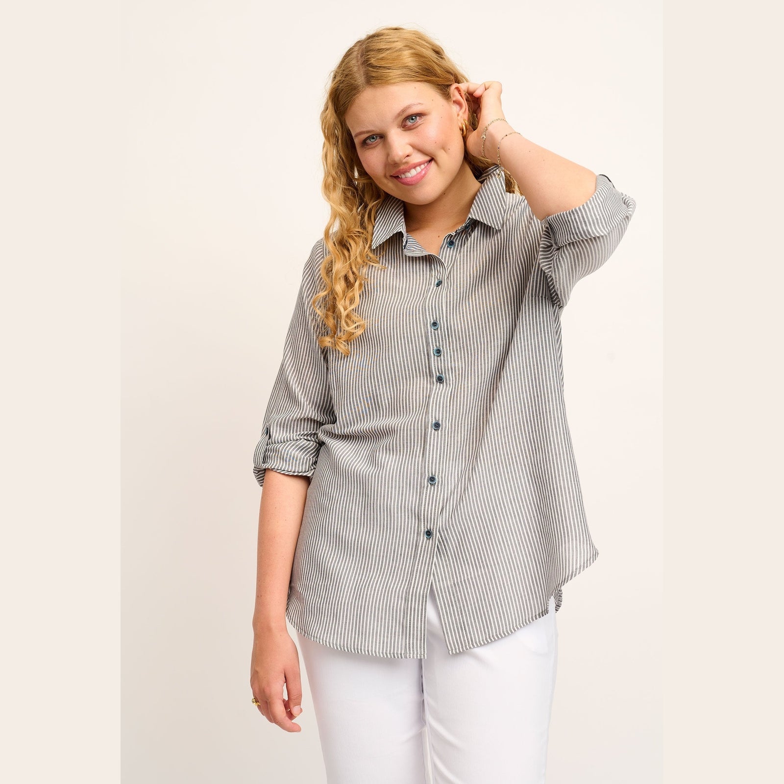 Chalou CHTalina Skjortebluser 003 Khaki
