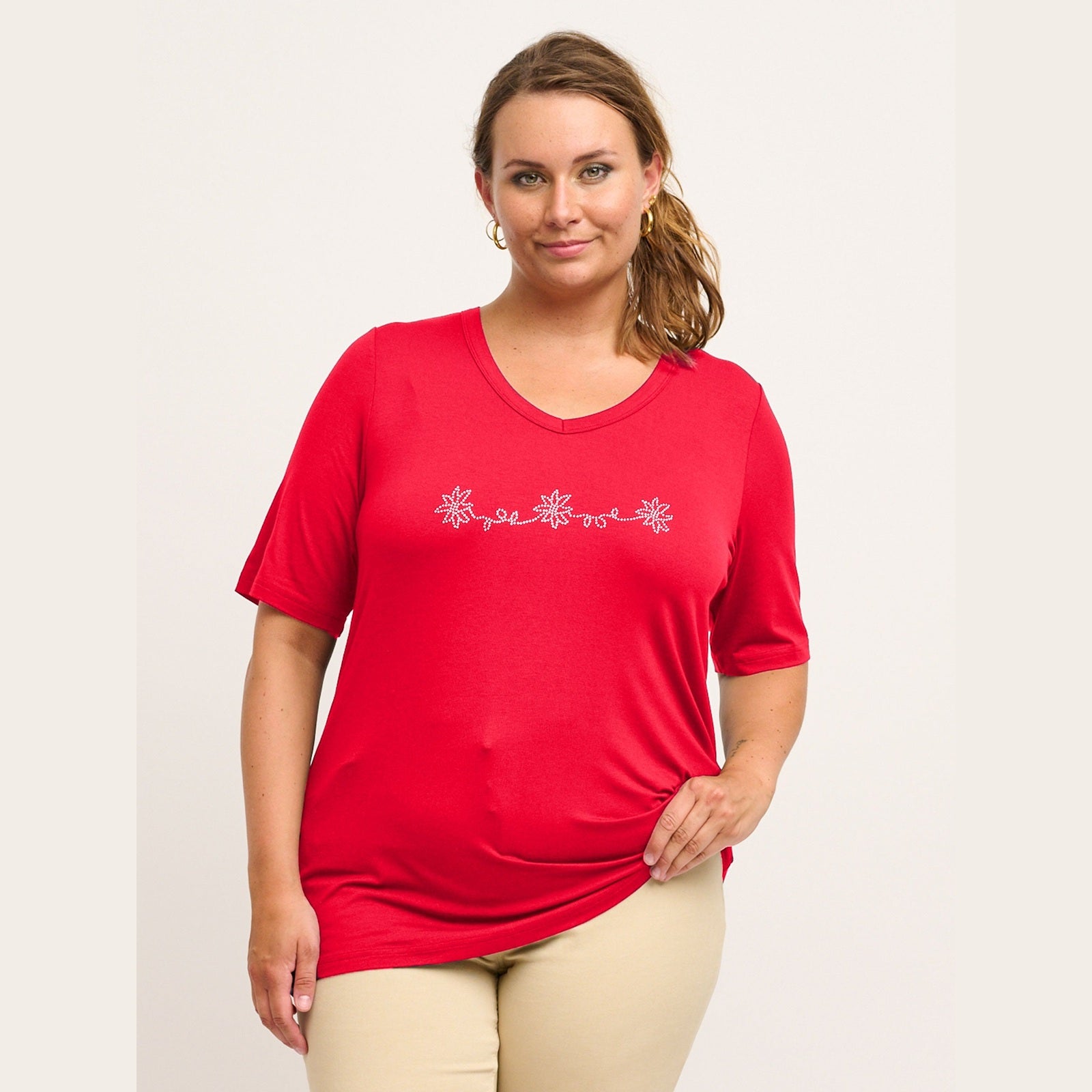 Chalou CHTilde T-Shirt 389 Strawberry Red