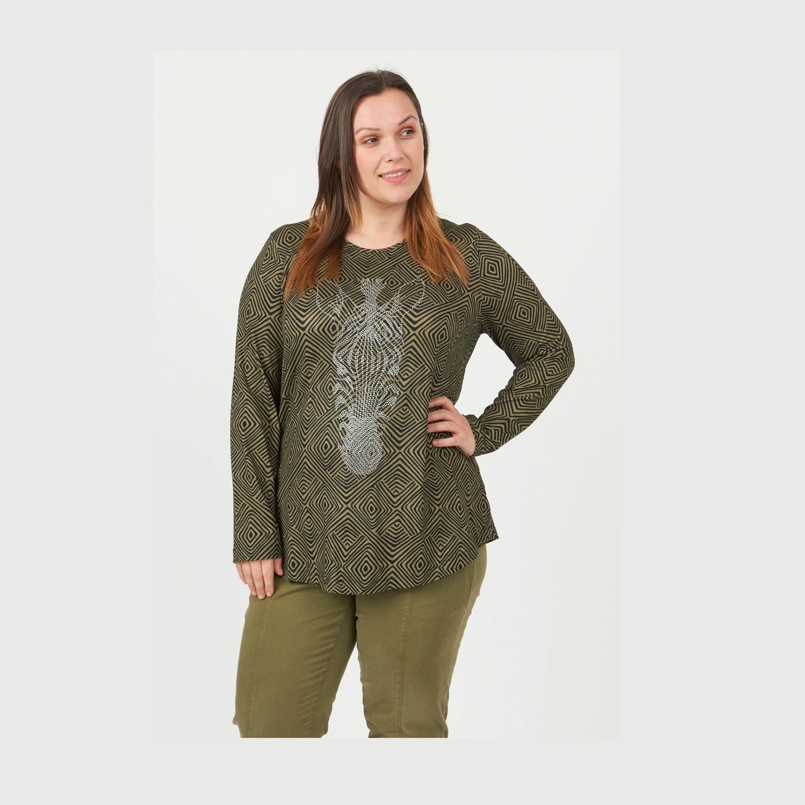 Chalou CHVera T-Shirt 082 Khaki