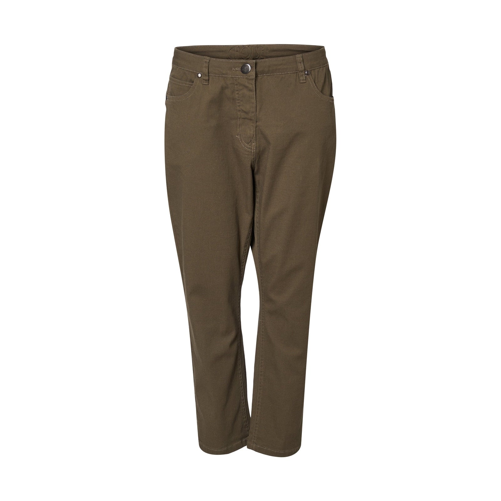 Choise CTrousers 7/8 Bukser 147 Dark Olive Green