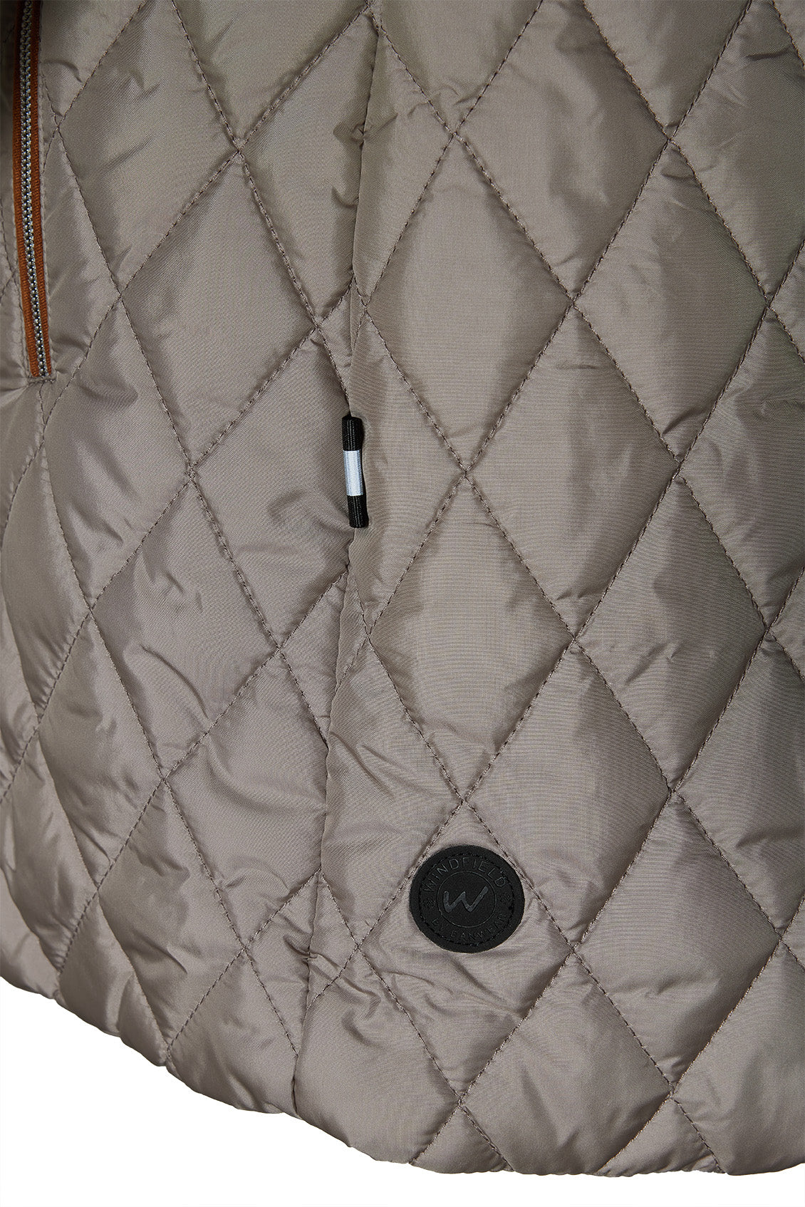 Windfield / Danwear Carly Vinterjakker 22 taupe