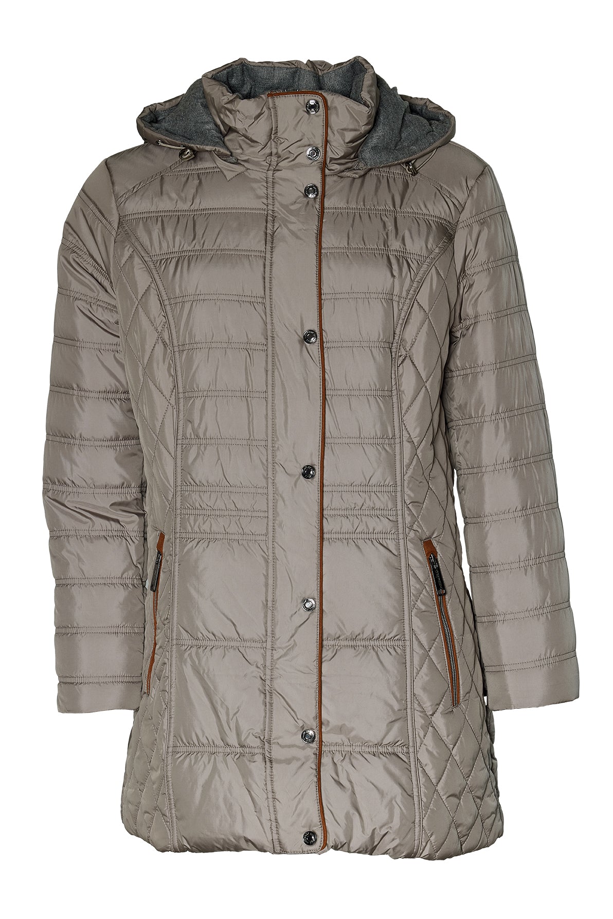 Windfield / Danwear Carly Vinterjakker 22 taupe