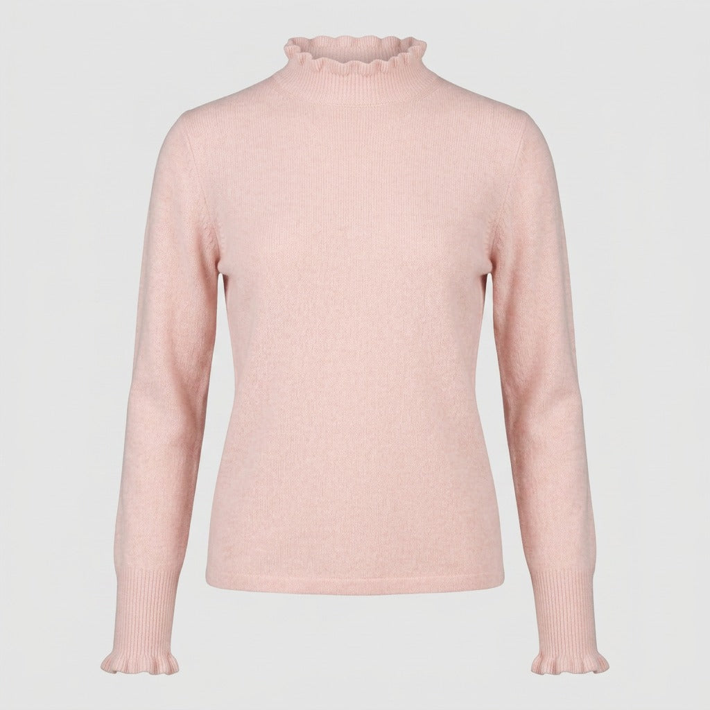 Lind Cassandra Knit Pullover 1809 Rose melange