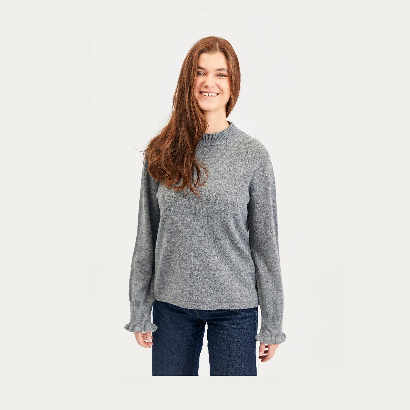 Lind Cassandra Knit Pullover 2605 Grey