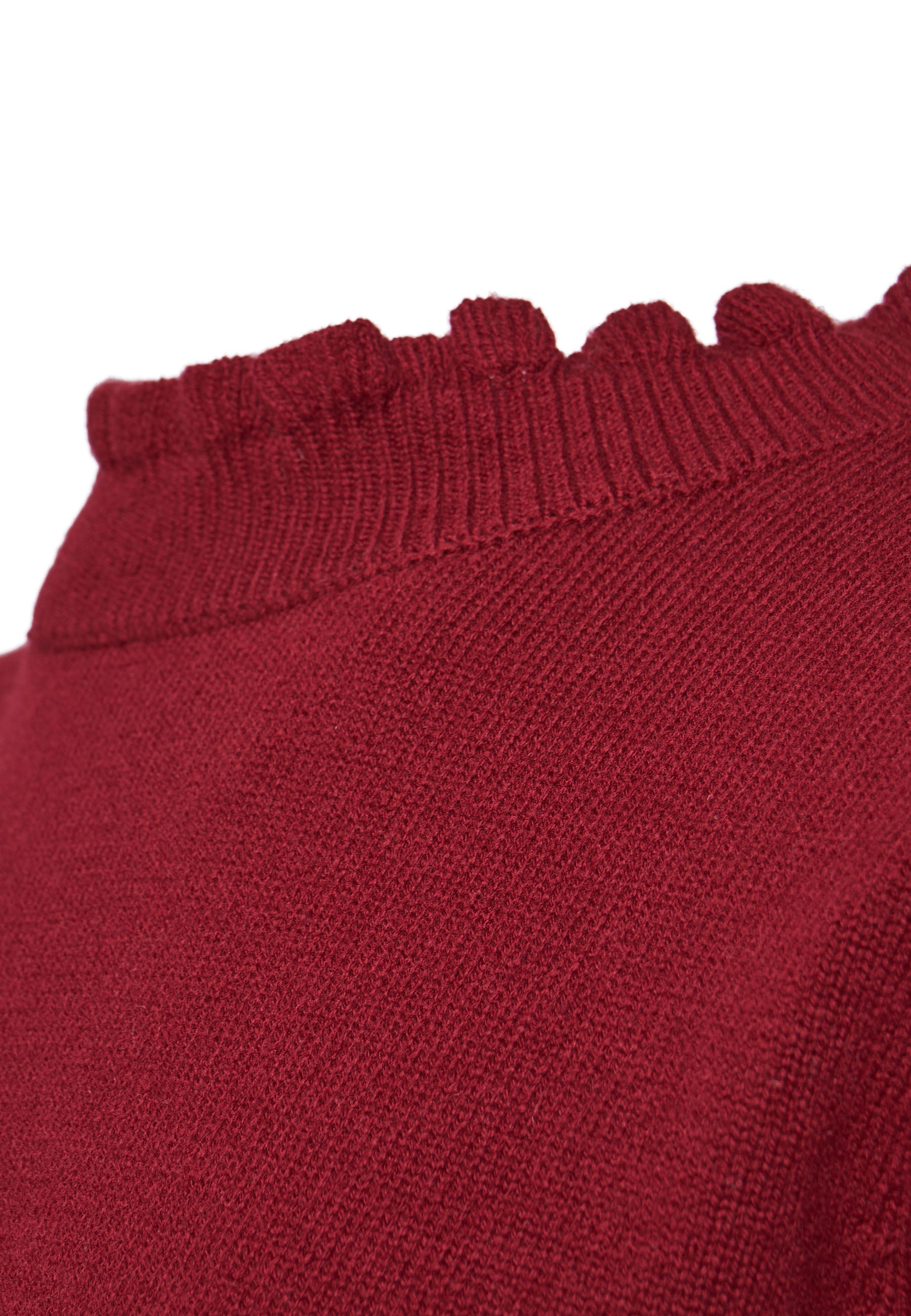 Lind Cassandra Knit Pullover 2655 ruby red