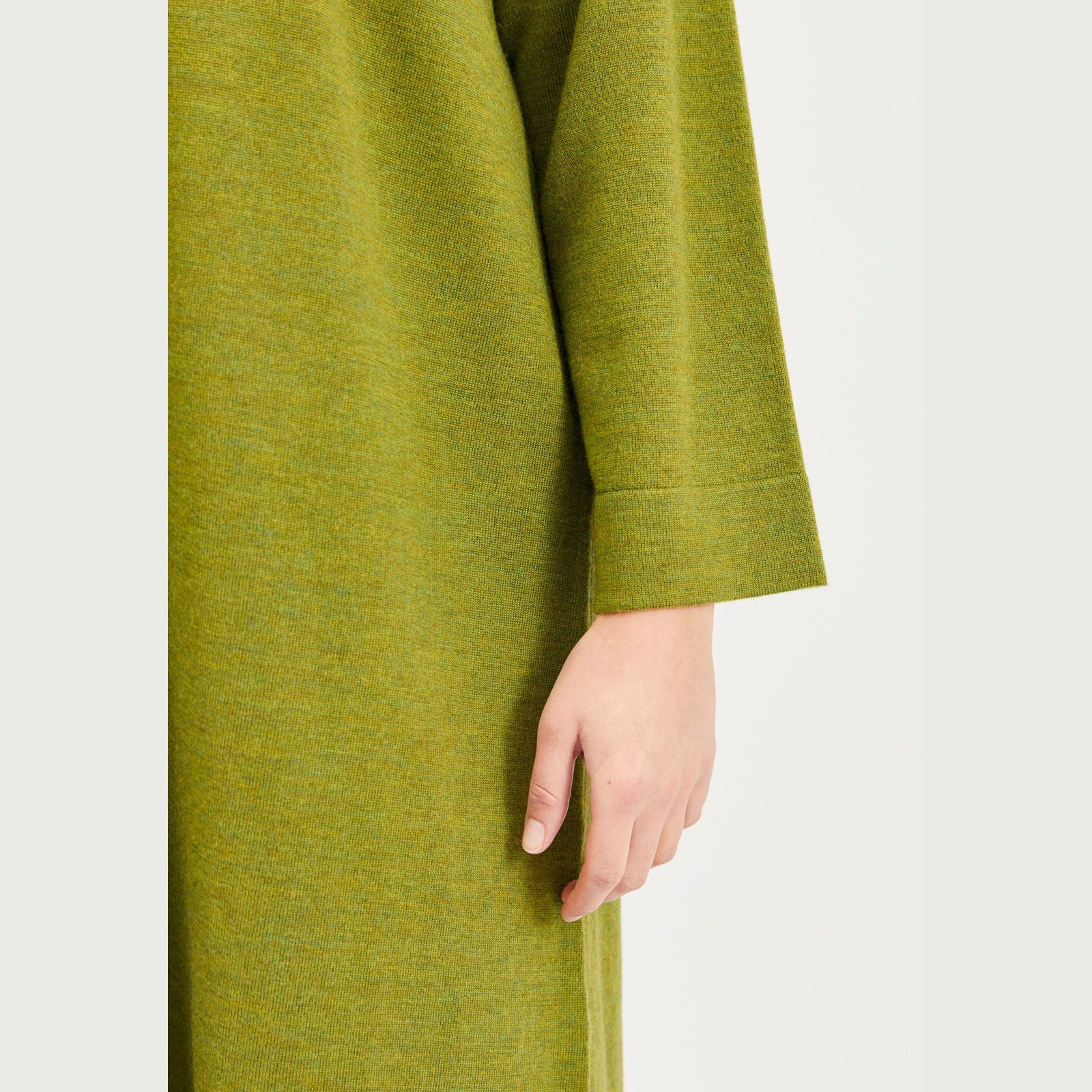 Lind Charlotte Knit Dress 19410 Apple green melange