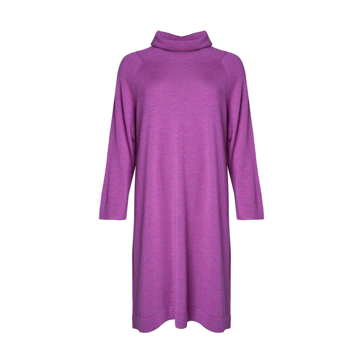 Lind Charlotte Knit Dress 205448 Hotensia purple melange