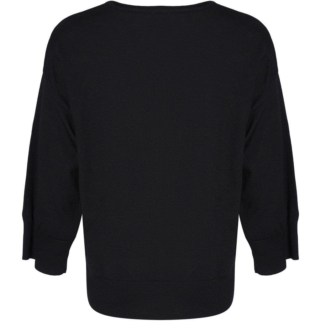 Lind Christel Knit Pullover 110 Black