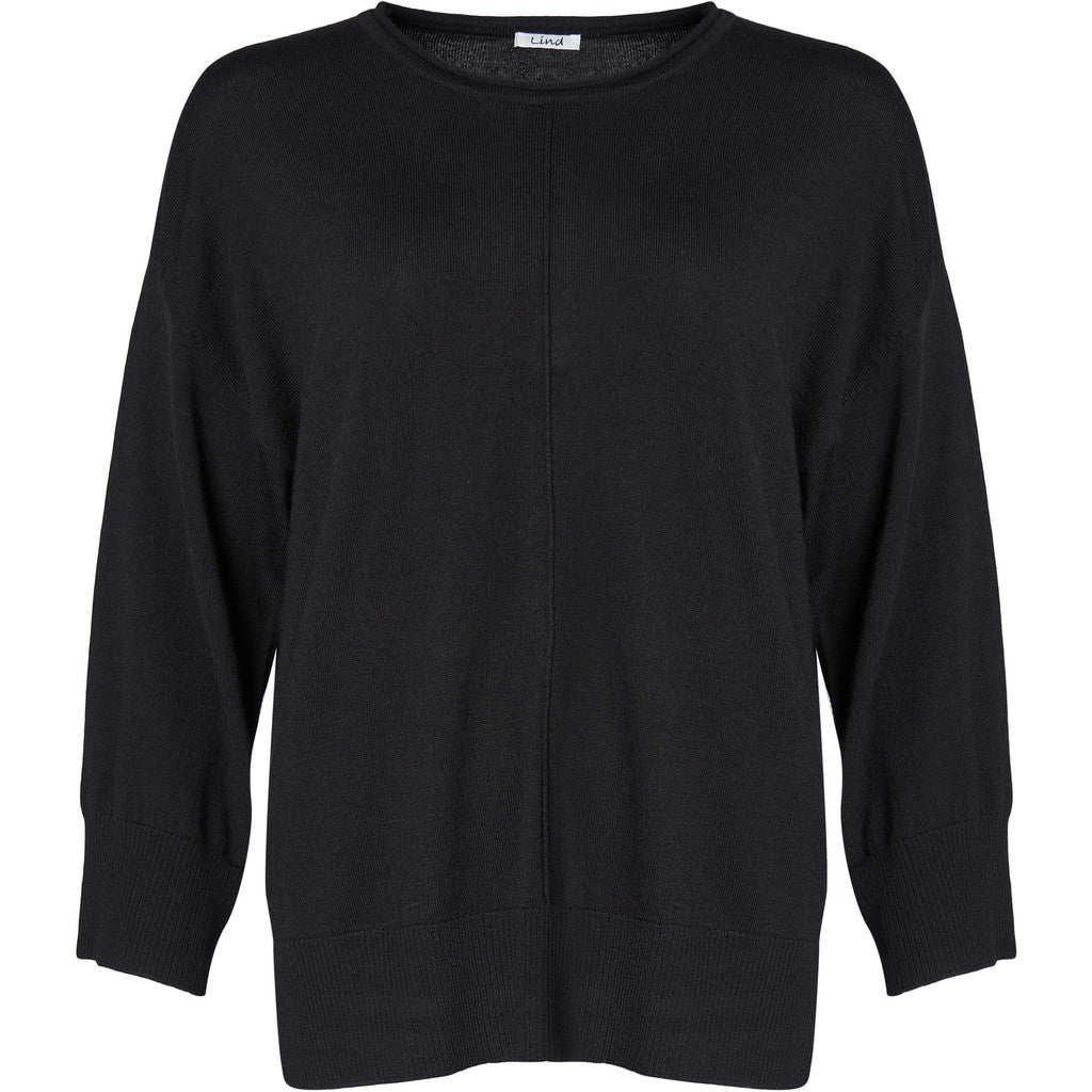 Lind Christel Knit Pullover 110 Black