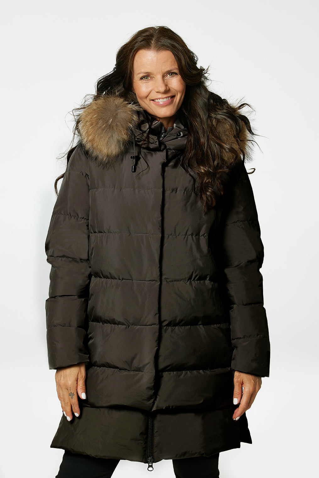 Windfield / Danwear Claudia Vinterjakker 09 Black