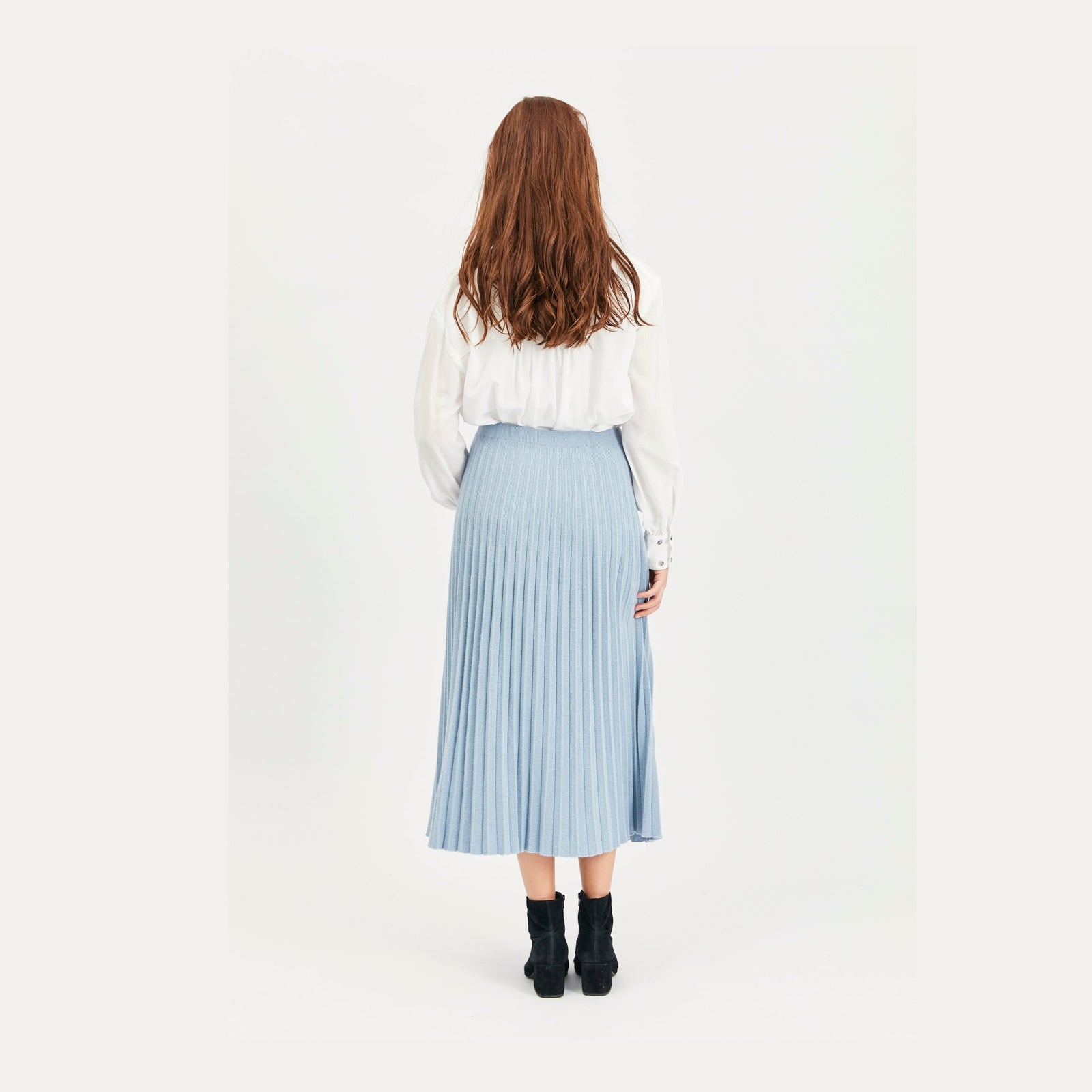 Lind Dush Knit Dress 7914 Light blue