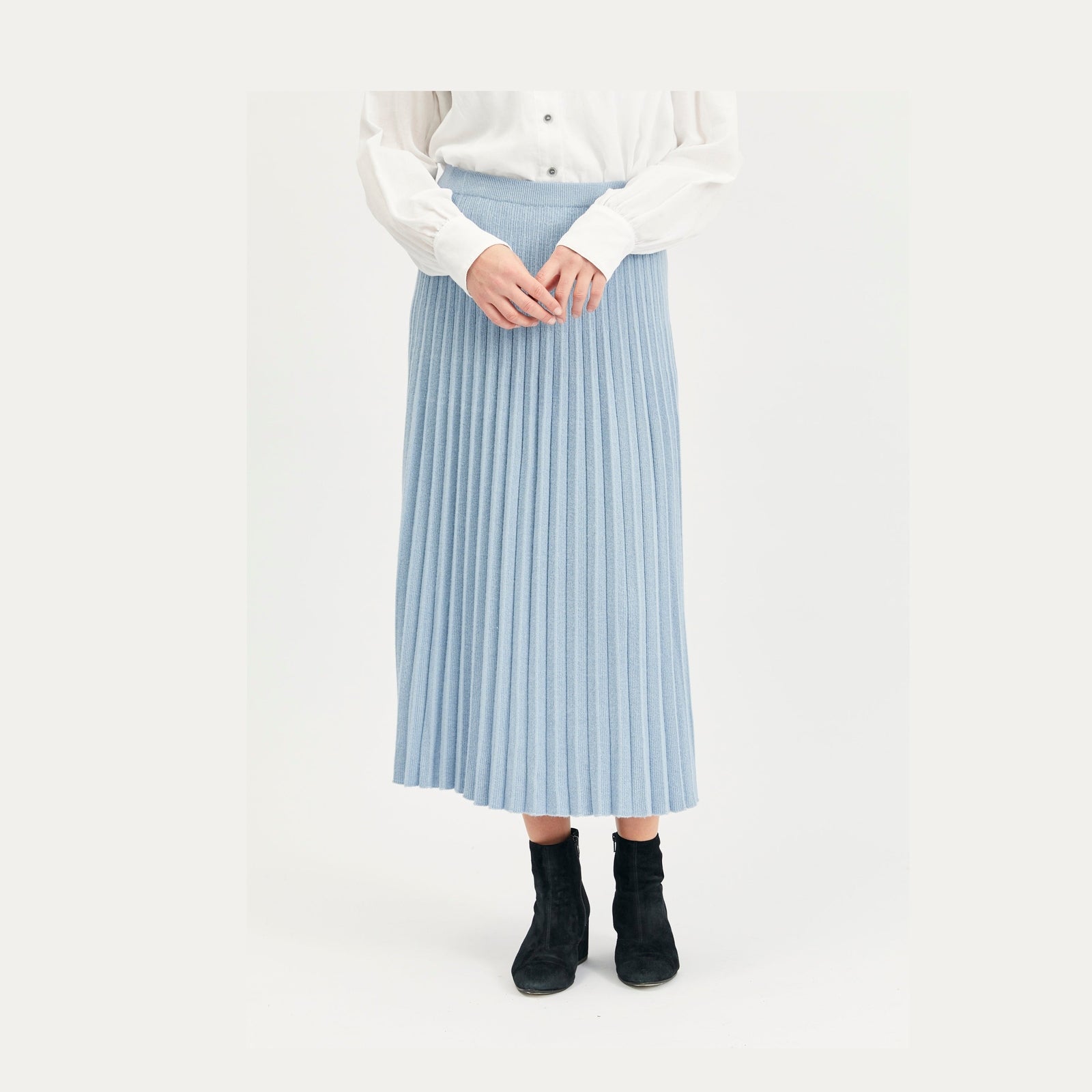 Lind Dush Knit Dress 7914 Light blue