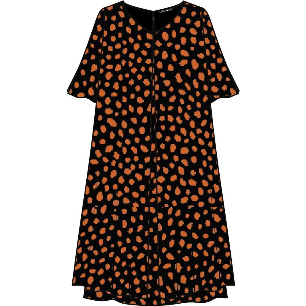 Elinette ELAmora Kjoler 8850 Burned orange