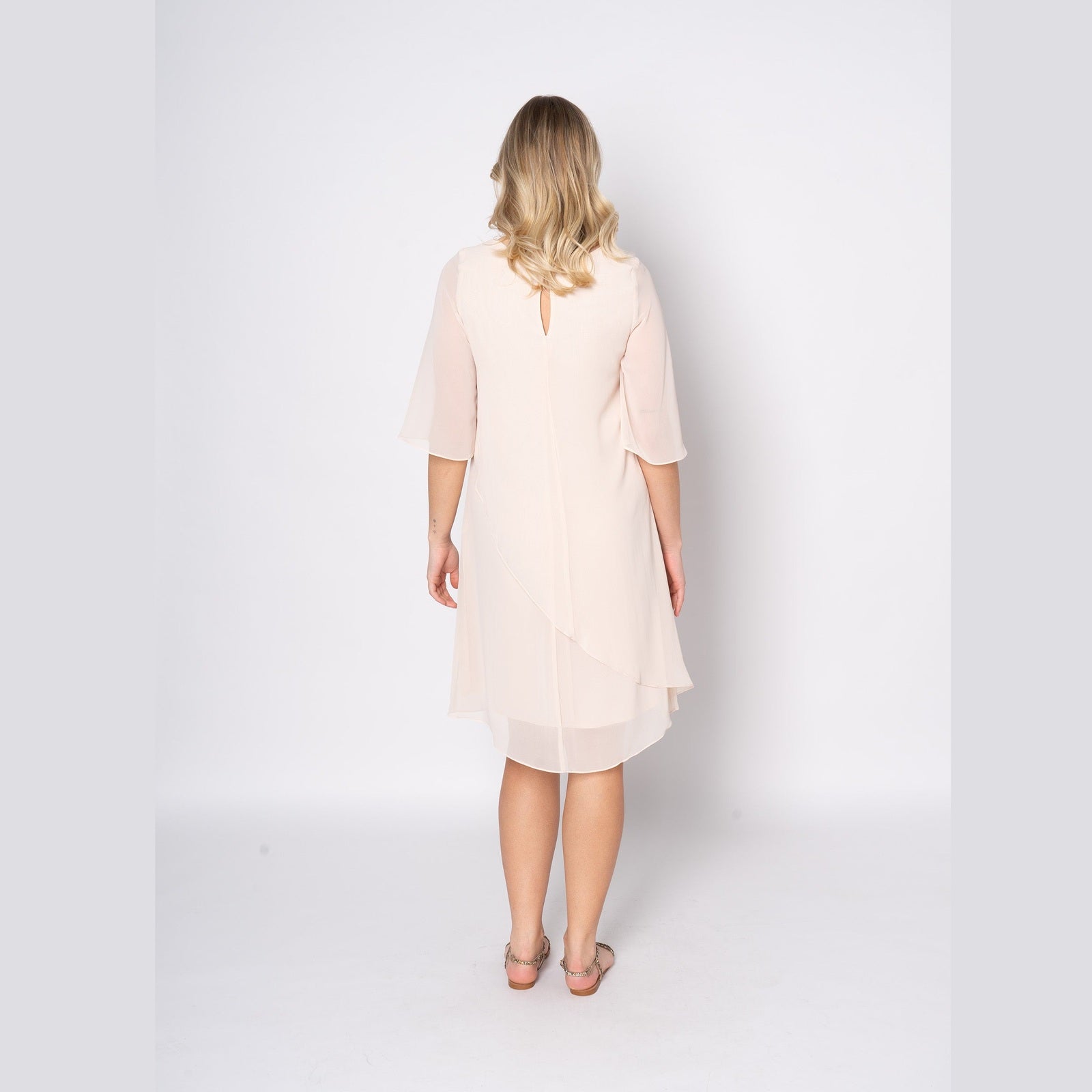 Elinette ELApril Kjoler 1051 Champagne beige