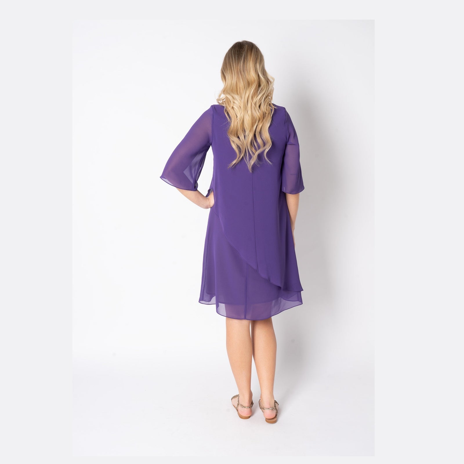 Elinette ELApril Kjoler 438 Dark Violet