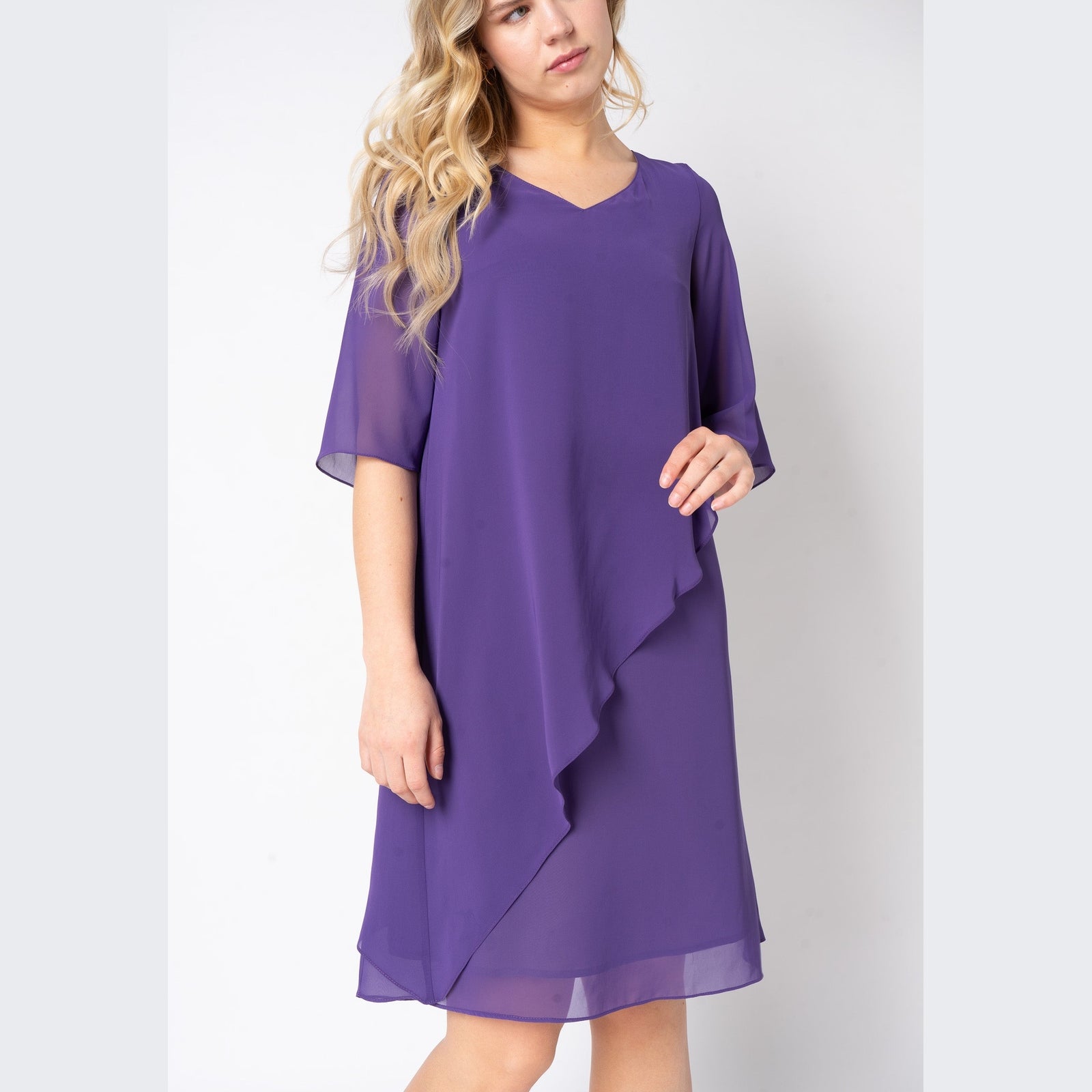 Elinette ELApril Kjoler 438 Dark Violet