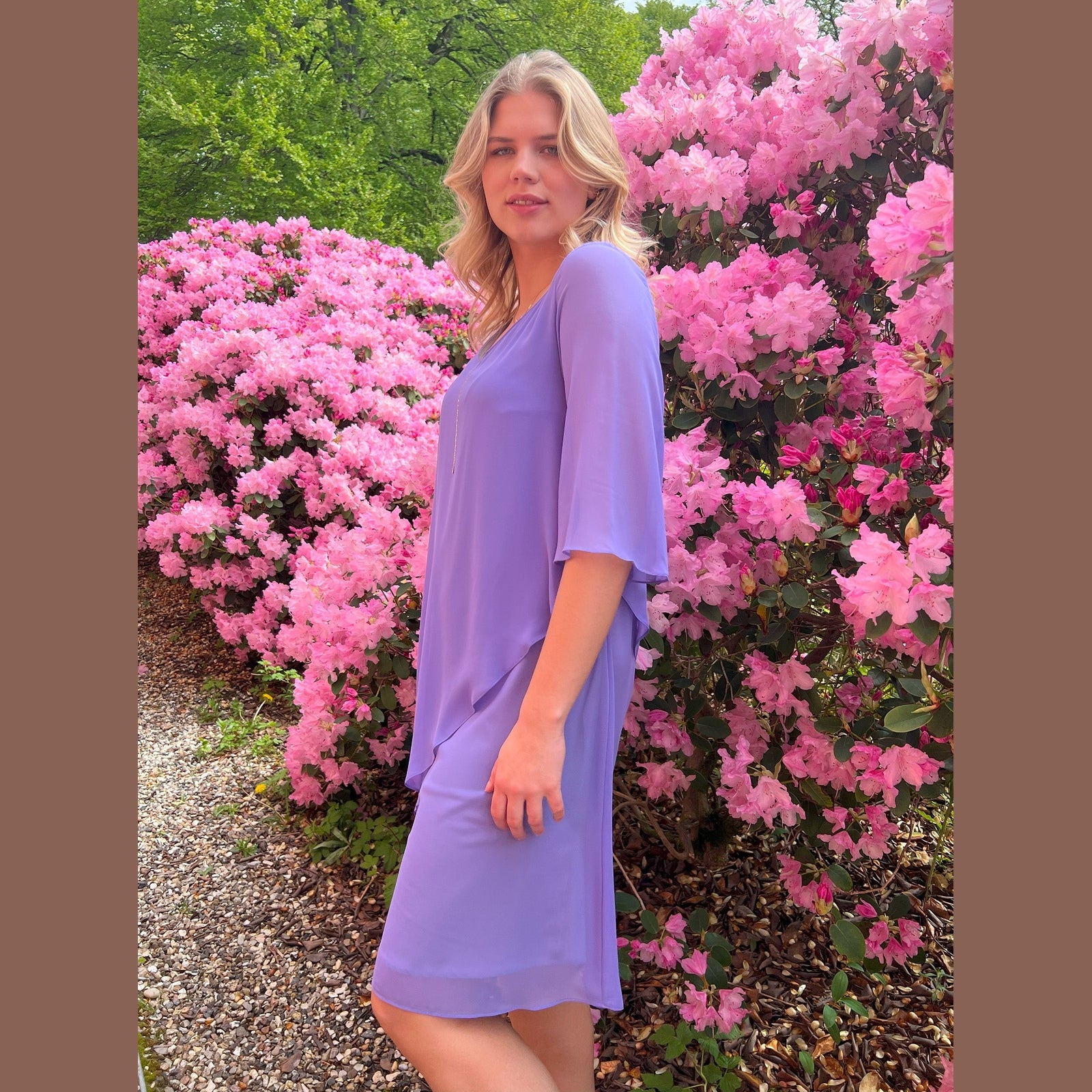 Elinette ELApril Kjoler 7320 Lavender purple
