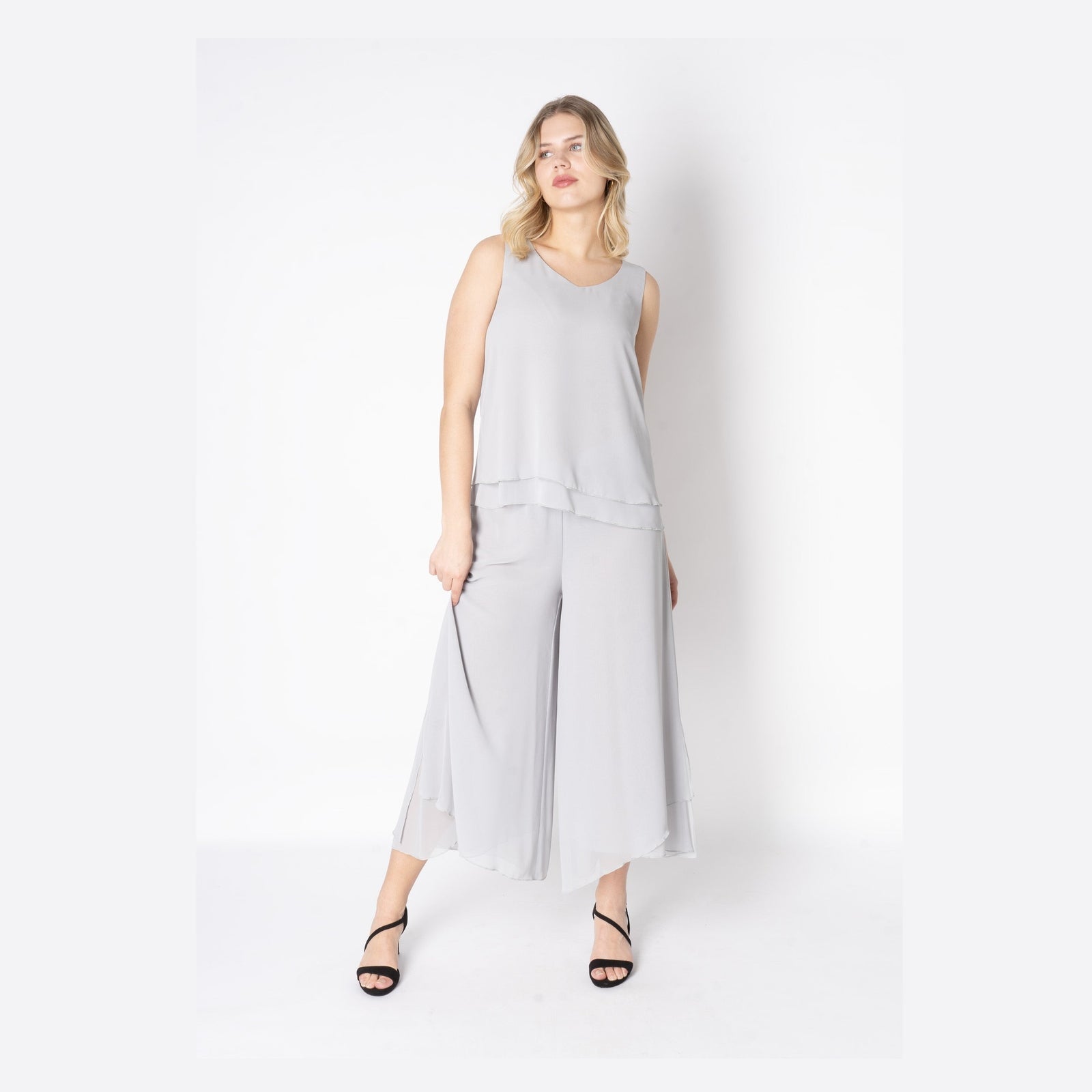 Elinette ELCamilla Bukser 9020 Pearl grey