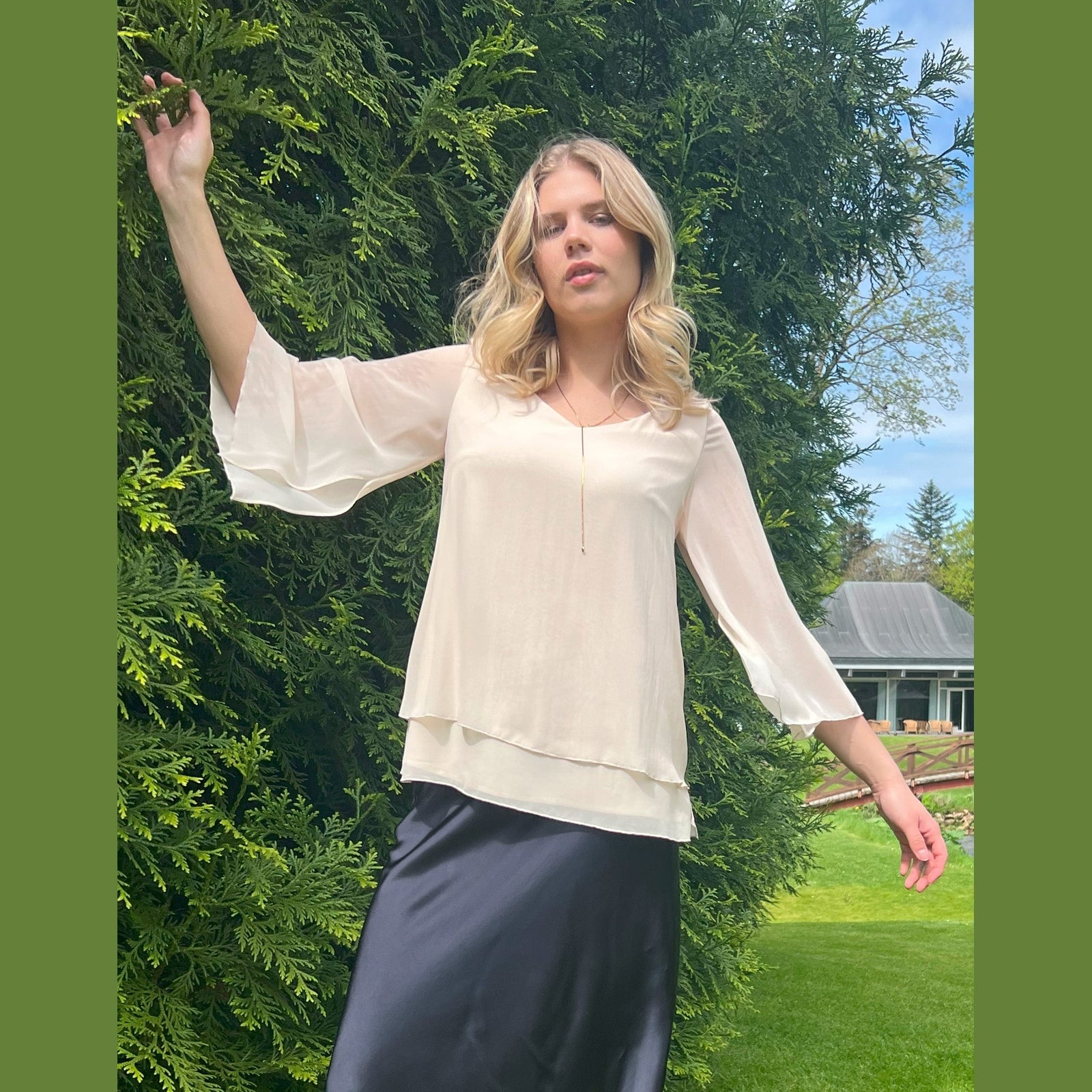 Elinette ELCamma Bluser 1051 Champagne beige