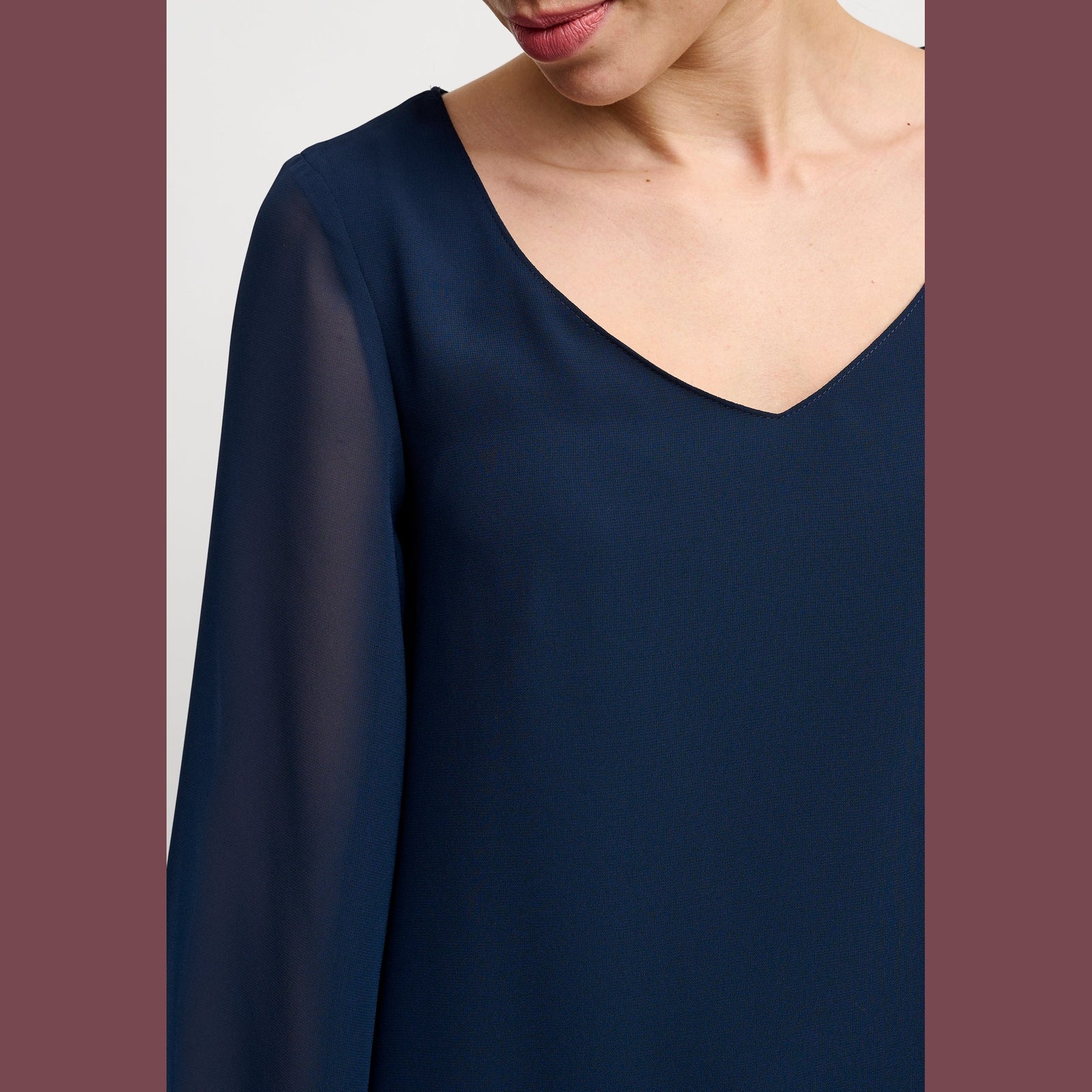 Elinette ELCamma Bluser 1673 Navy