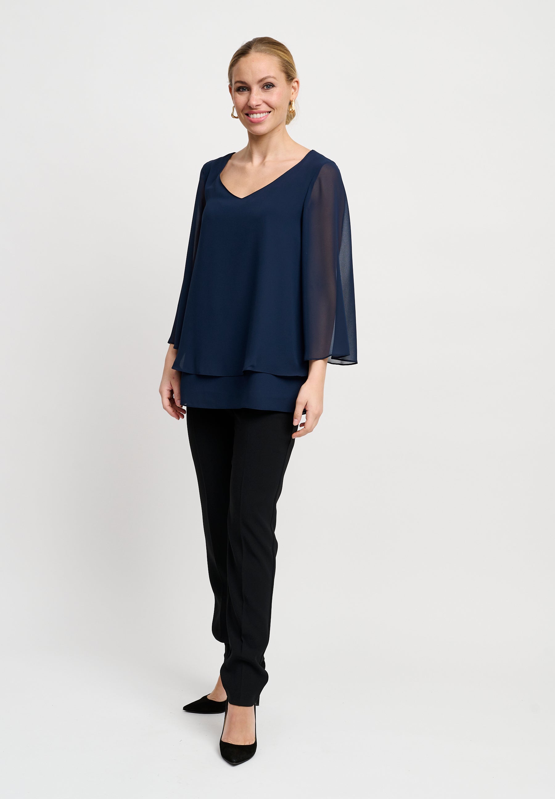 Elinette ELCamma Bluser 1673 Navy