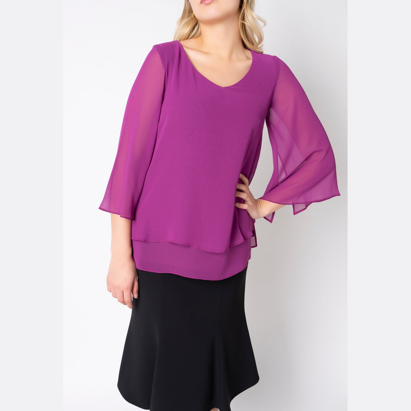 Elinette ELCamma Bluser 6650 burgaville pink