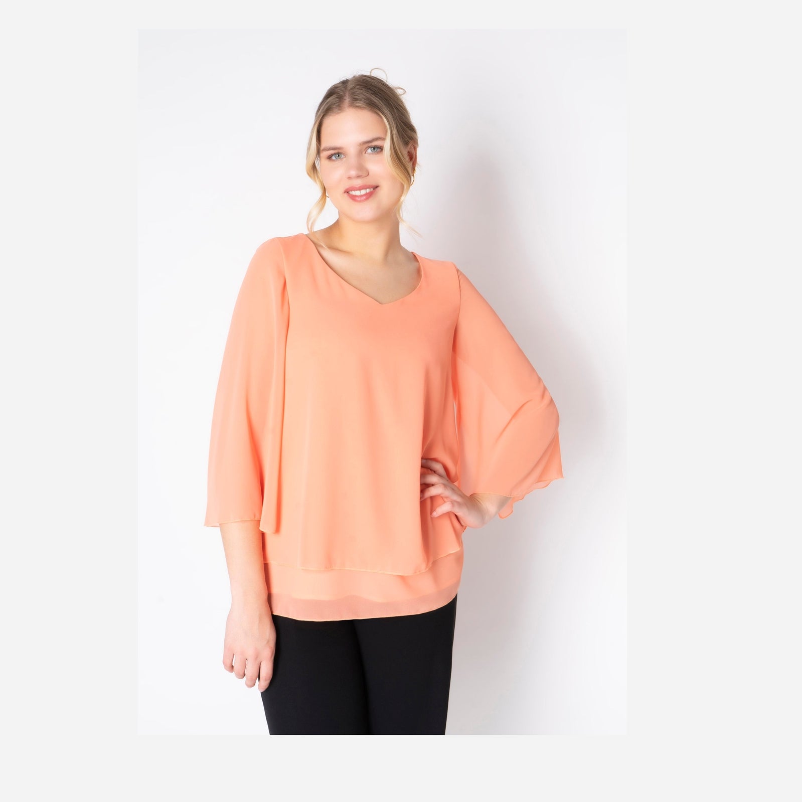Elinette ELCamma Bluser 8300 Pale Mandarin Orange