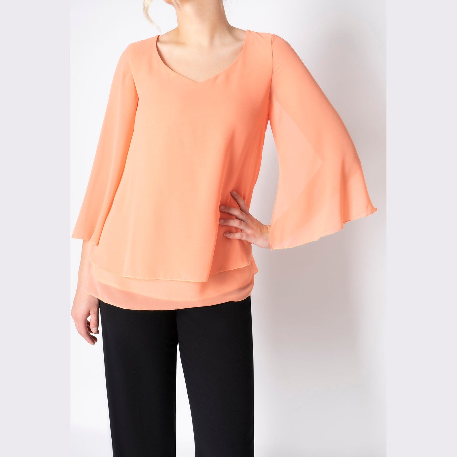 Elinette ELCamma Bluser 8300 Pale Mandarin Orange