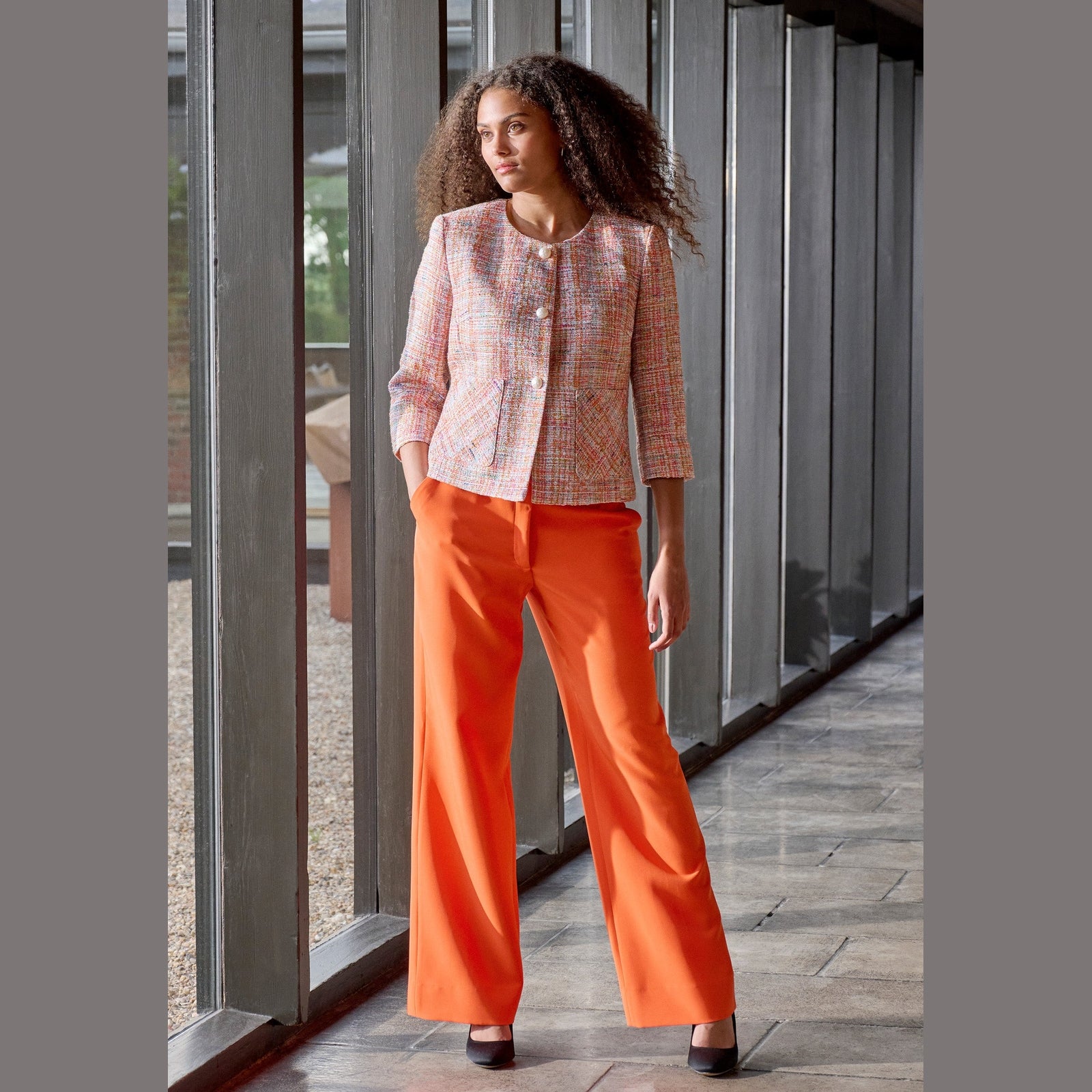 Elinette ELHosa Bukser 8500 ORANGE