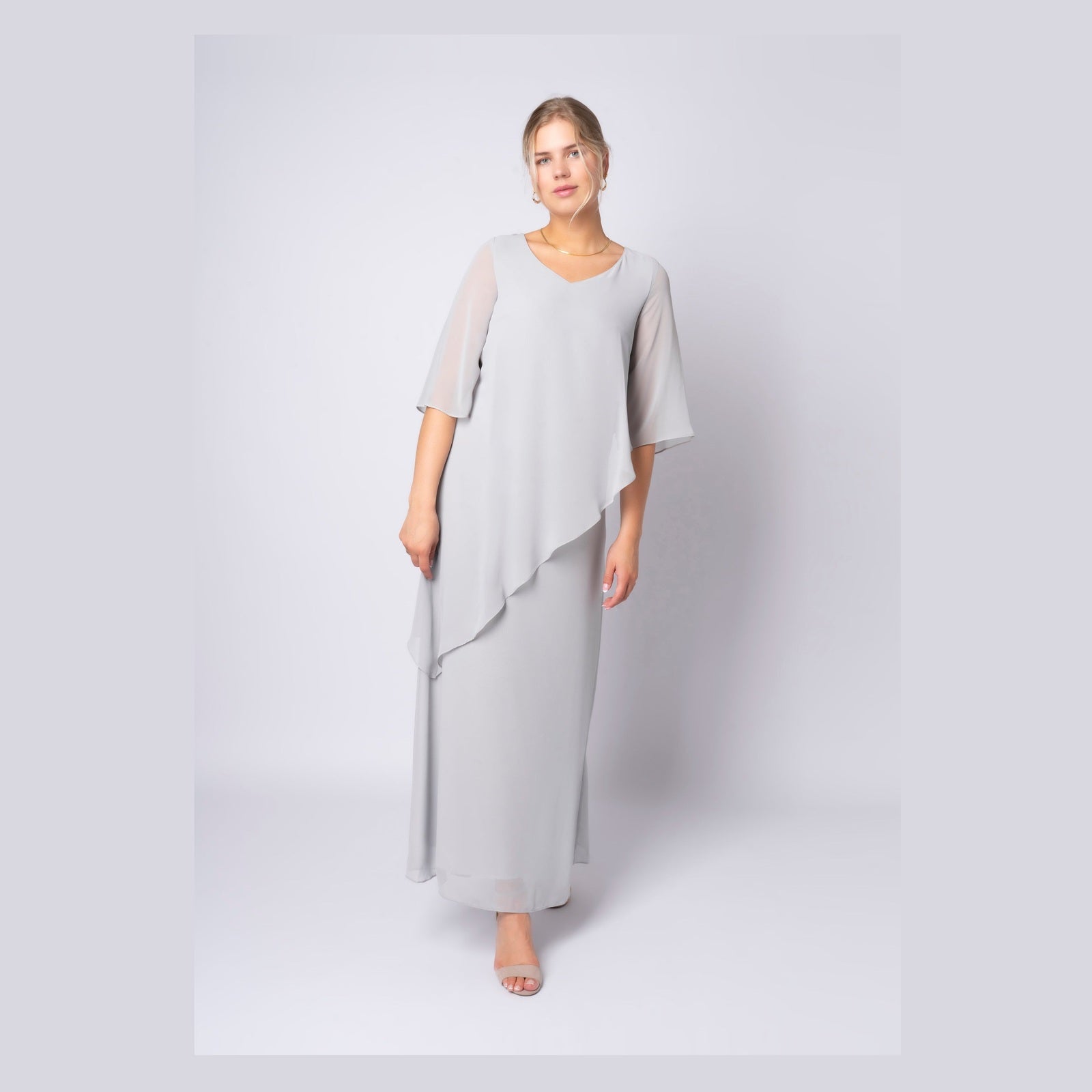 Elinette ELJune Kjoler 9020 Pearl grey