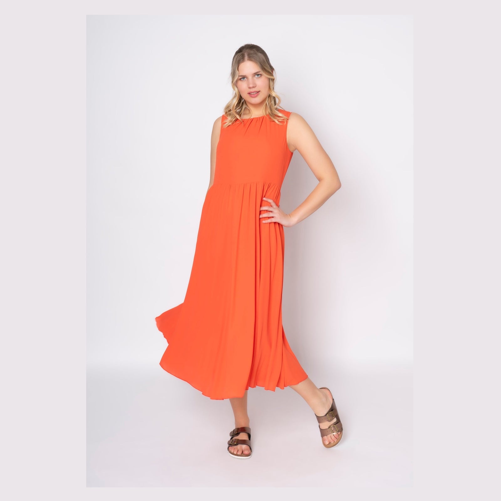 Elinette ELNatazia Kjoler 1245 Sunset Orange