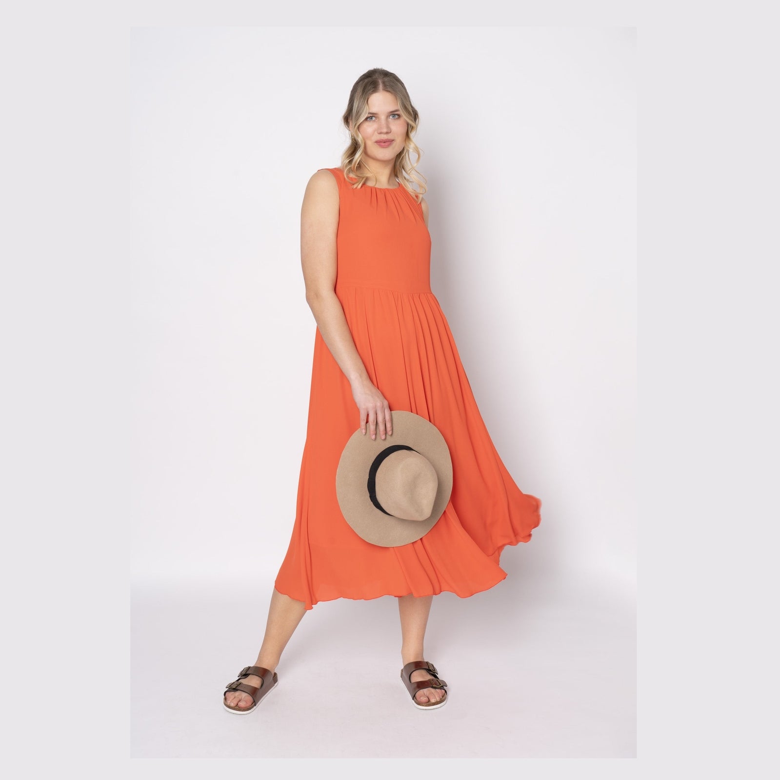 Elinette ELNatazia Kjoler 1245 Sunset Orange