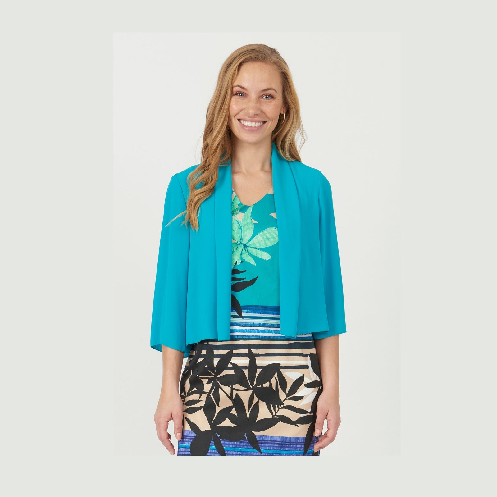 Elinette ELSalina Cardigan 1740 Turquoise