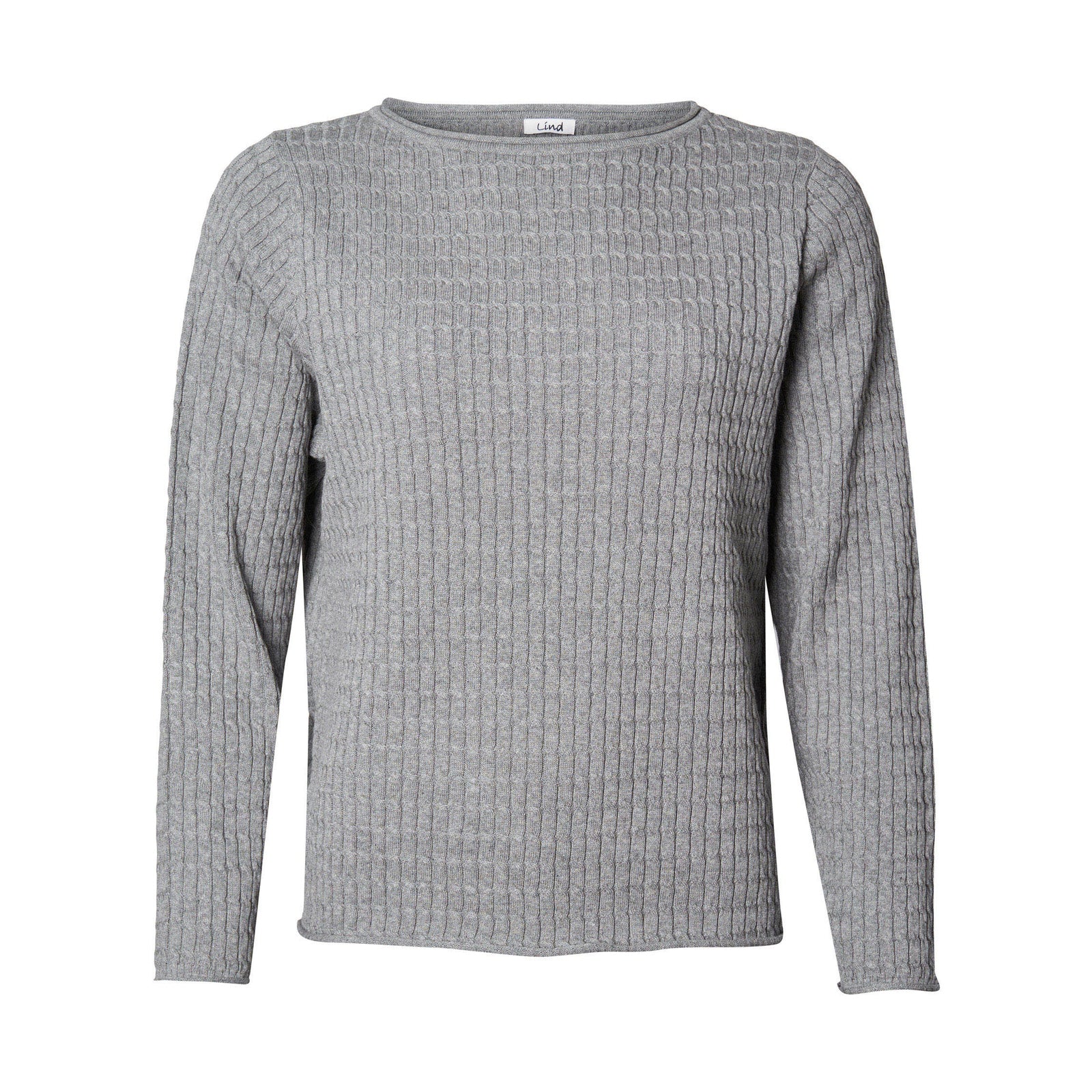 Lind ETAchaia Knit Pullover 9600 Grey melange