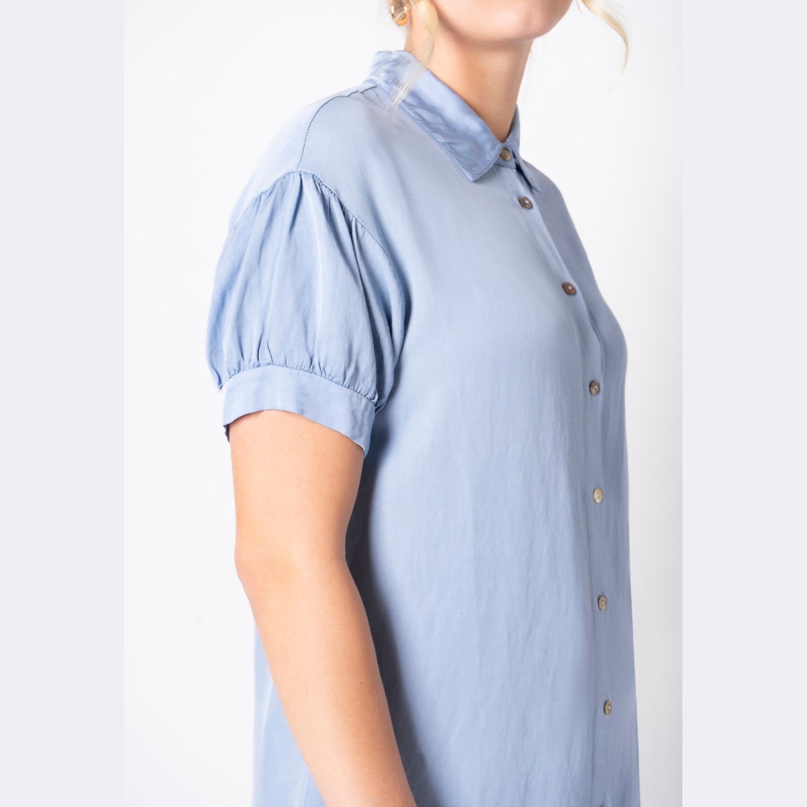 Elton ETAida Skjortebluser 109 Sky Blue