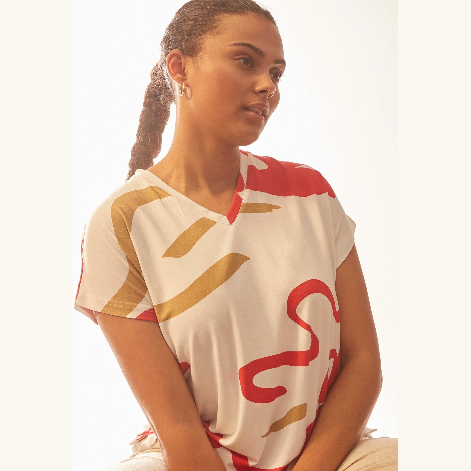 Elton ETBeata T-Shirt 2480 raspberry red