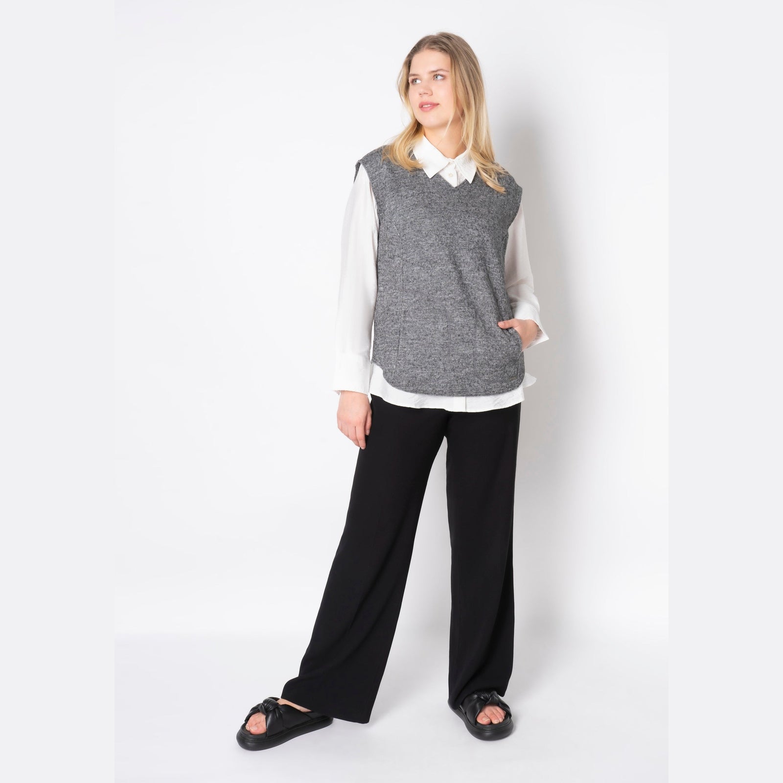 Elton ETBlop Veste 089 Grey Melange